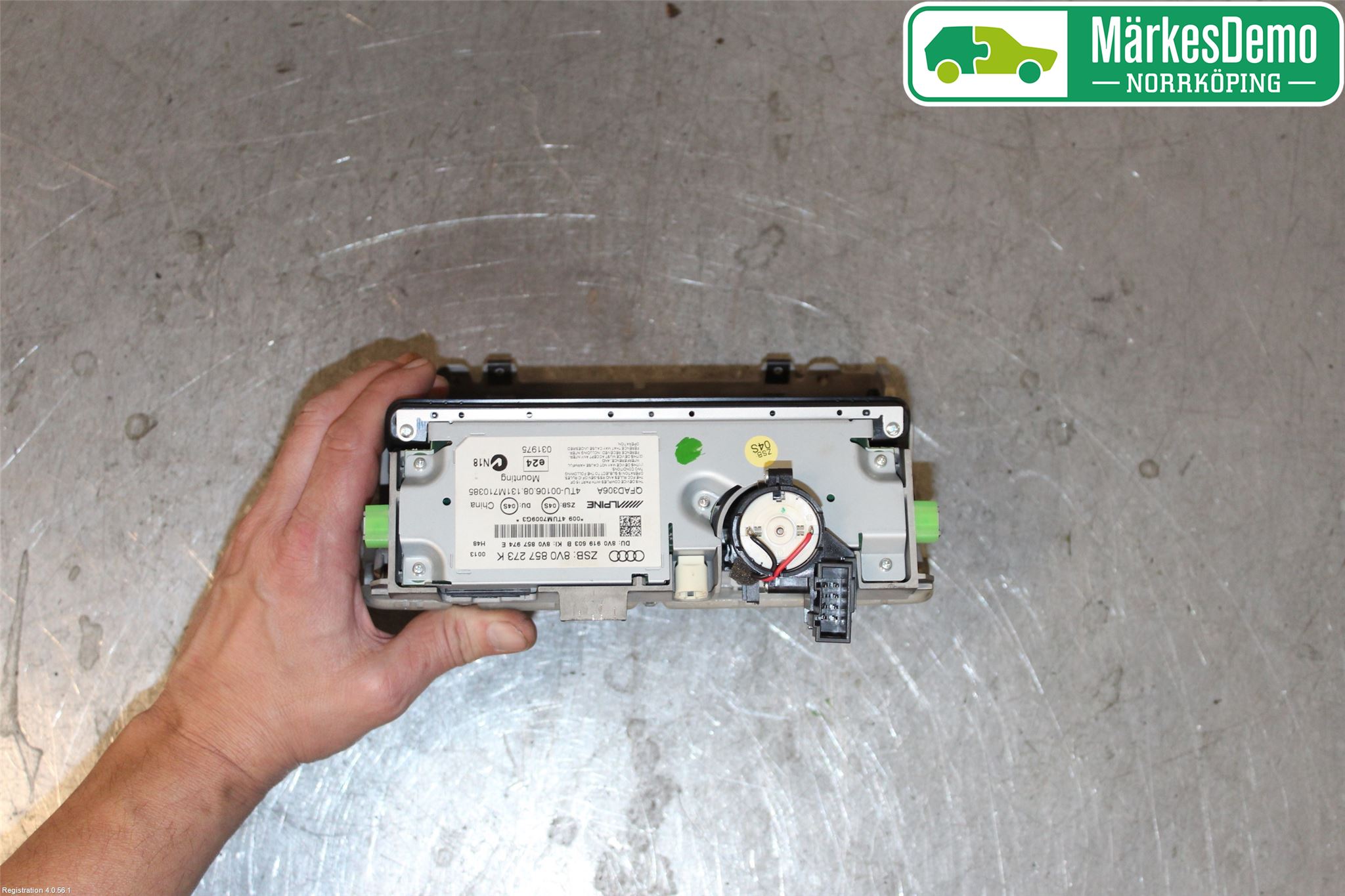 Audi A3/S3 8V 13-20 Bildskärm