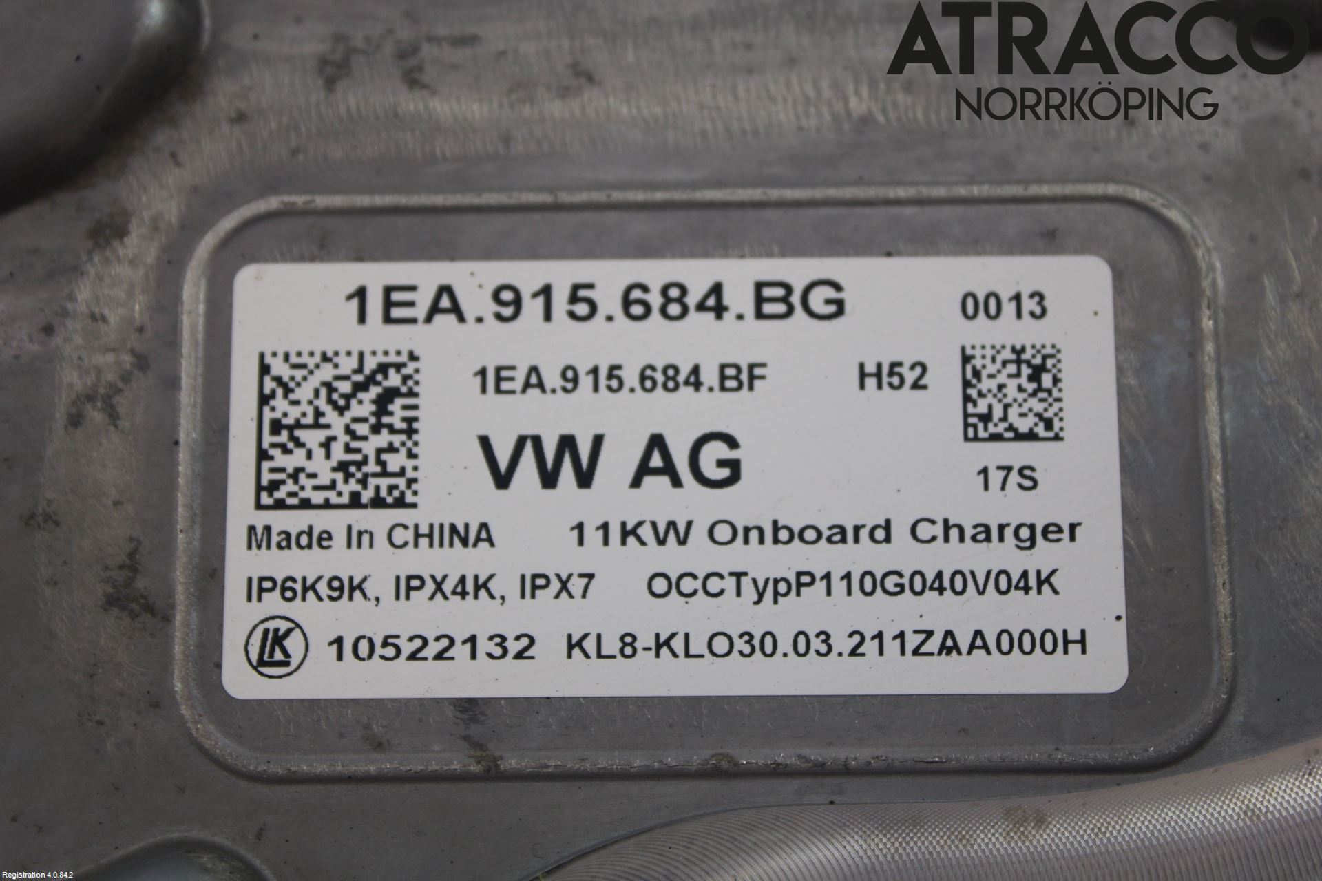 Skoda ENYAQ iV 21- Batteriladdare Högspänning