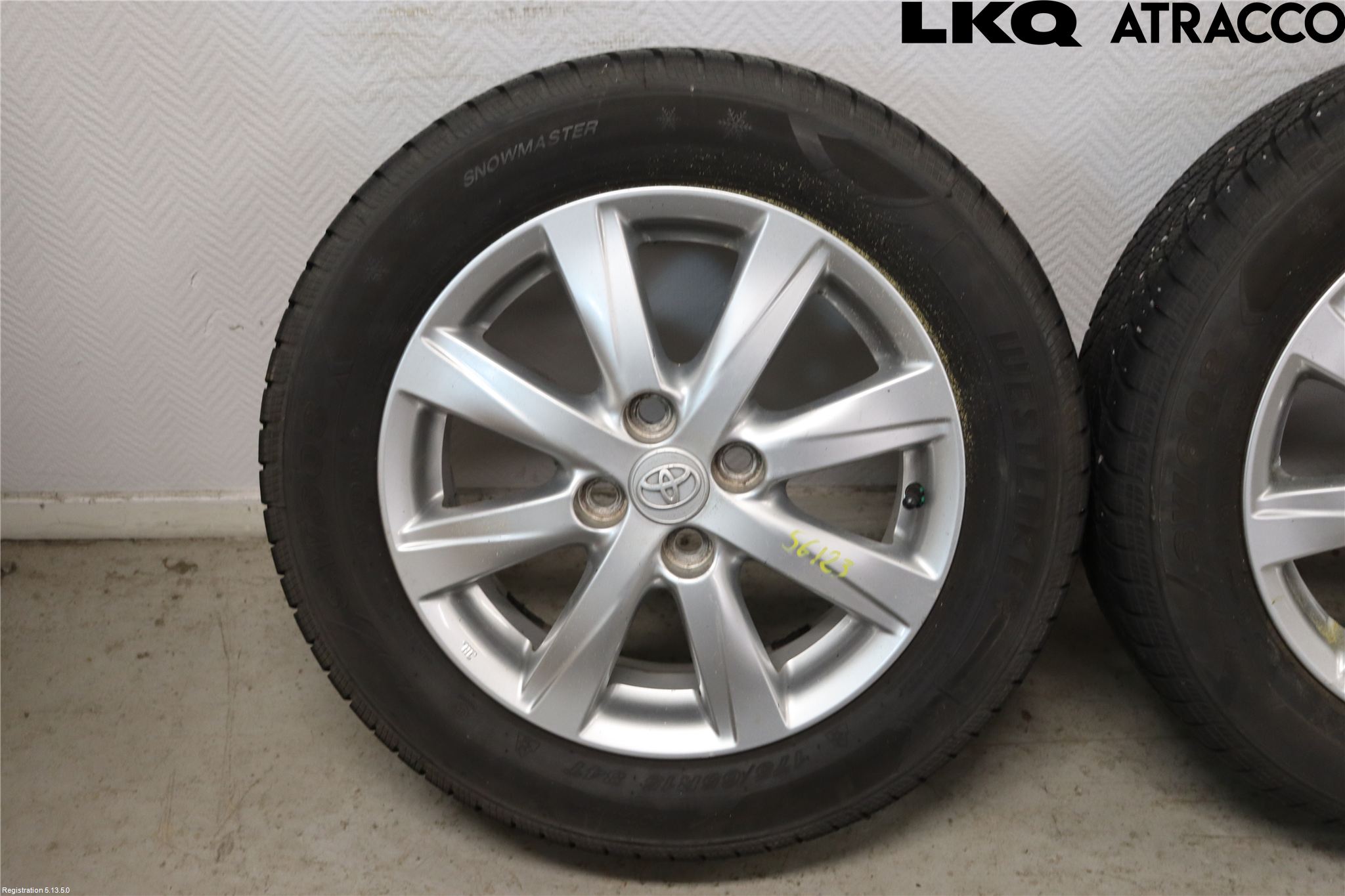 Toyota YARIS XP130 12-14 Vinterdäck Alumfälg 4St
