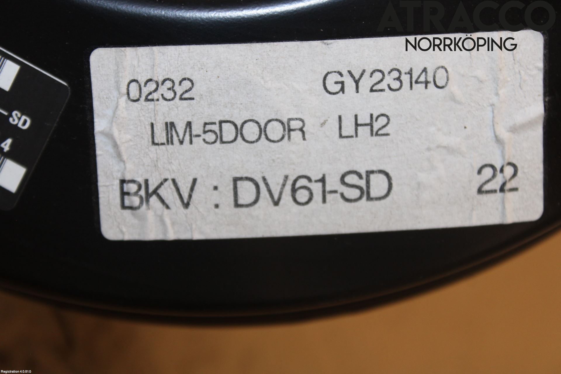 Ford FOCUS 15-18 Bromsservo