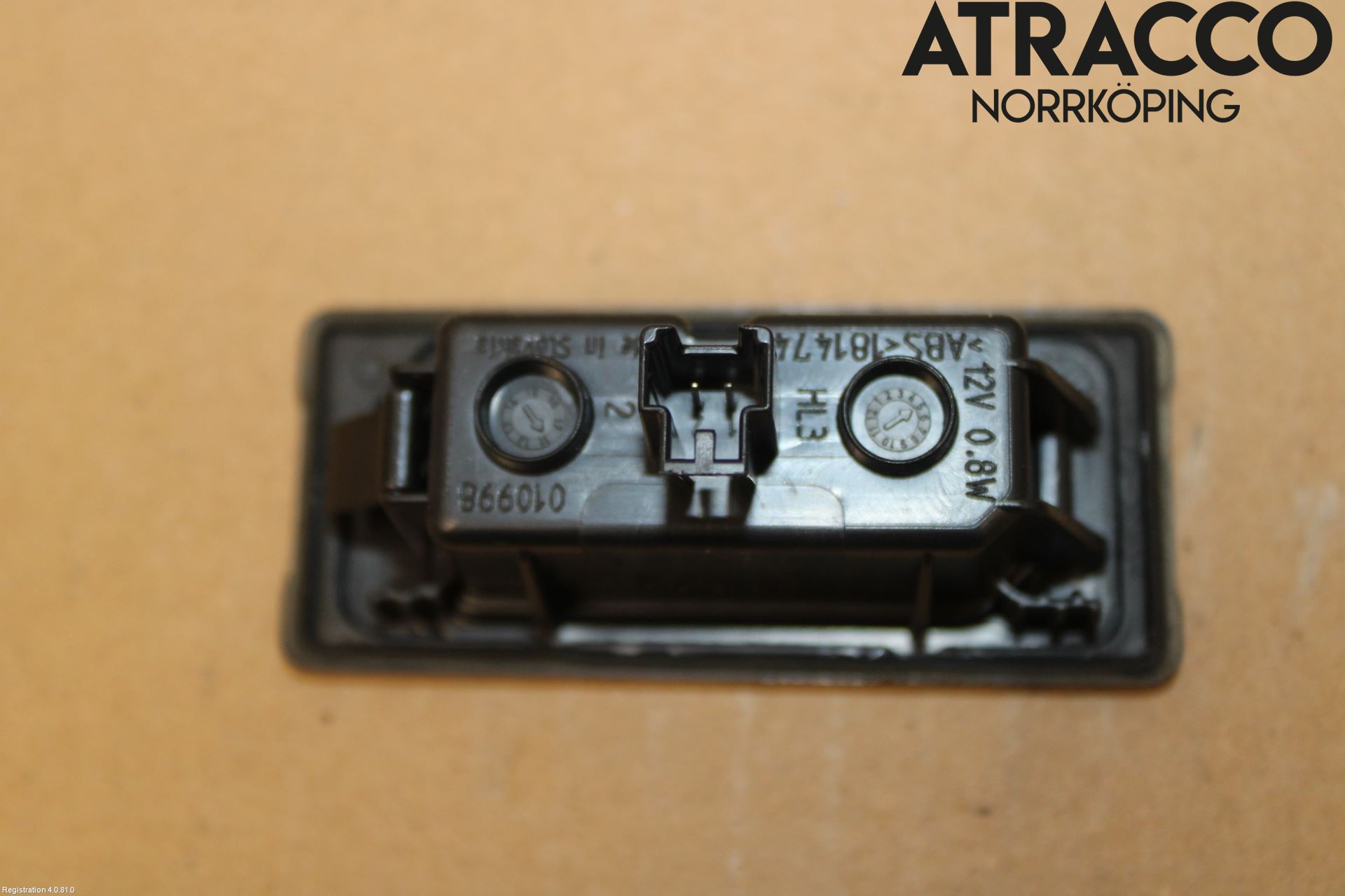 Audi A6/S6 4G 11-18 Skylt Belysning