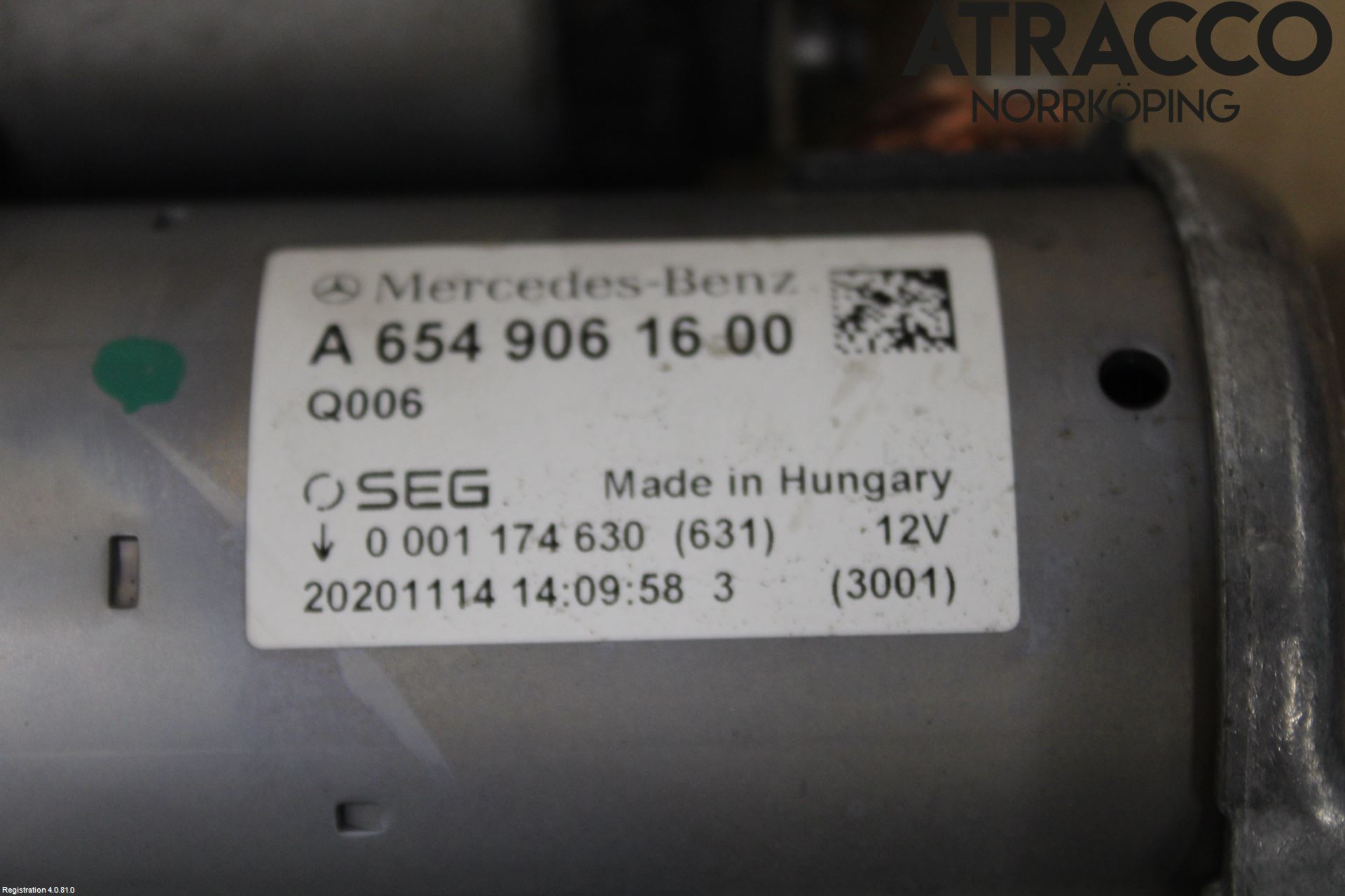 Mercedes-Benz MB GLC-KLASS (X253/C253) 15-22 Startmotor Diesel