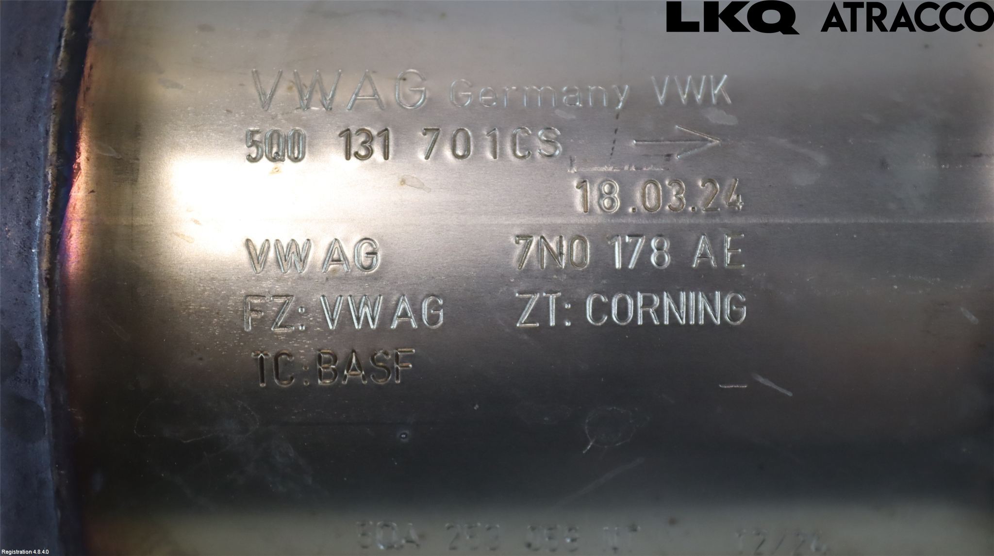 Volkswagen VW TIGUAN 24- Katalysator