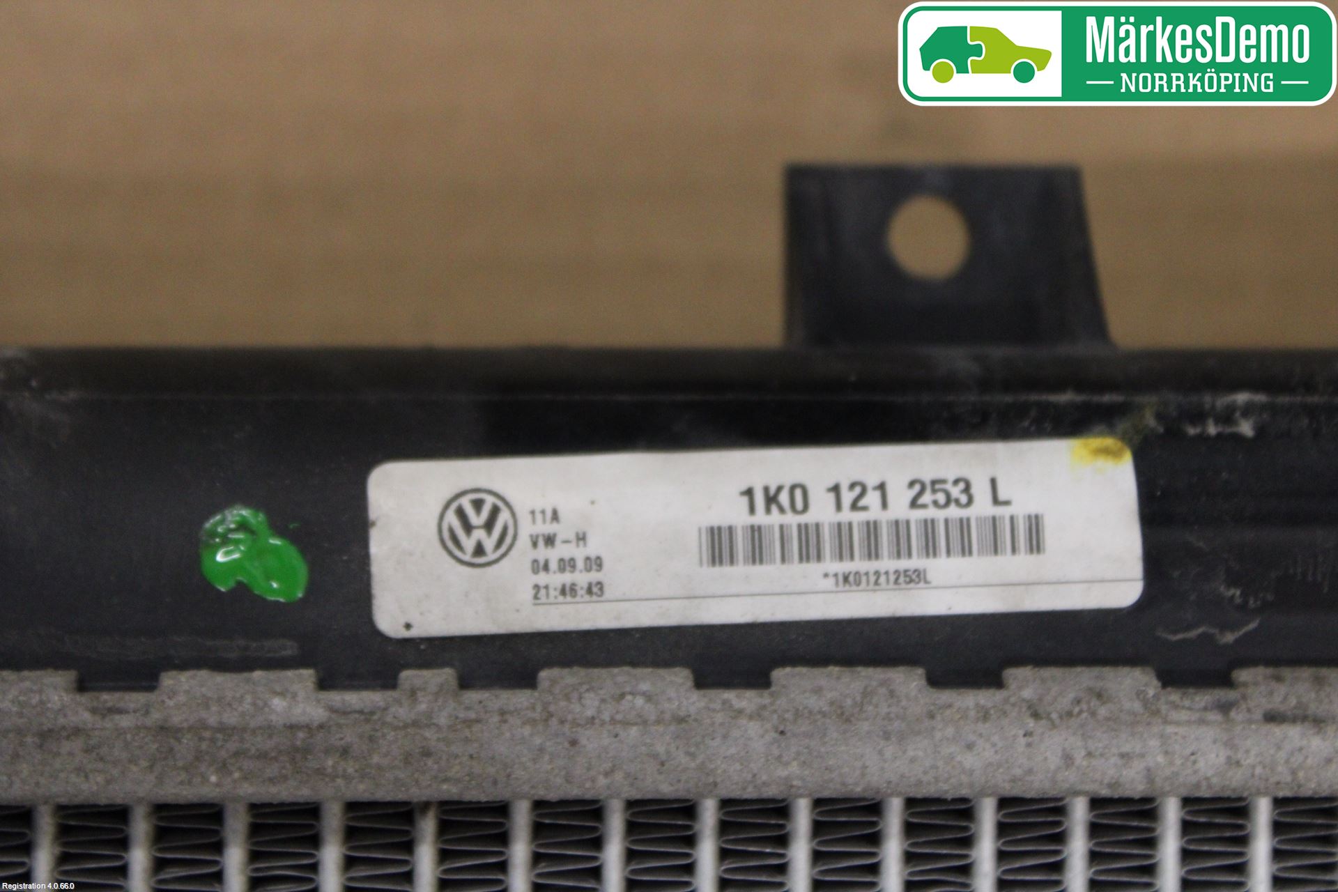Volkswagen VW PASSAT 05-11 Kylare Man