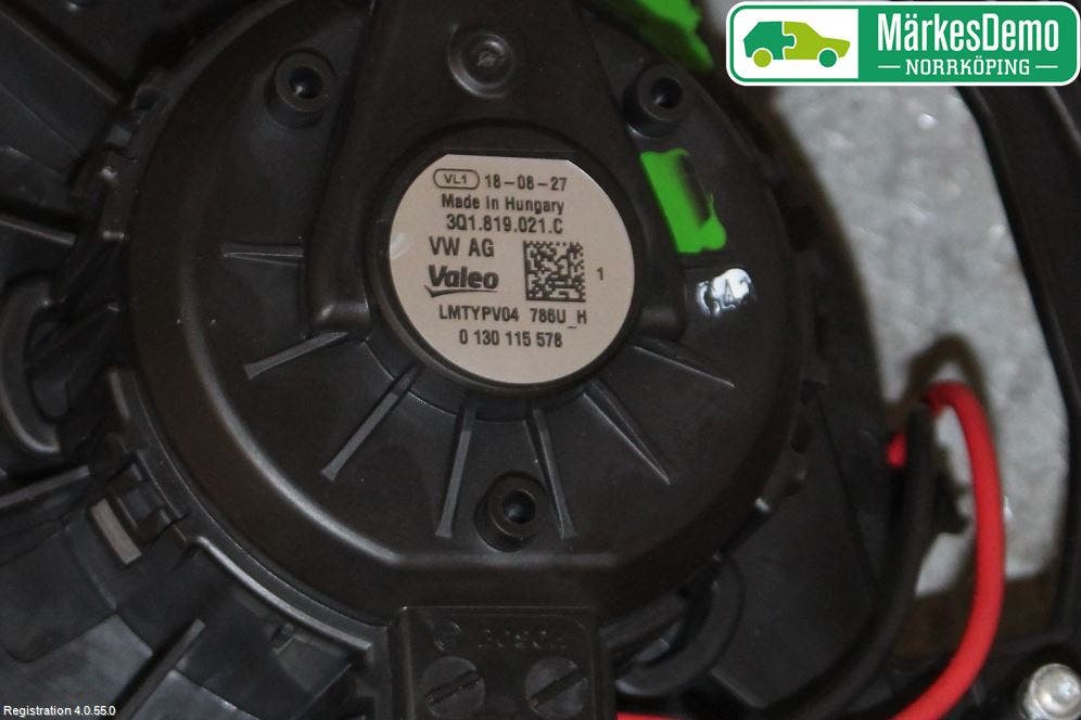 Skoda KODIAQ 17-24 Värmefläkt