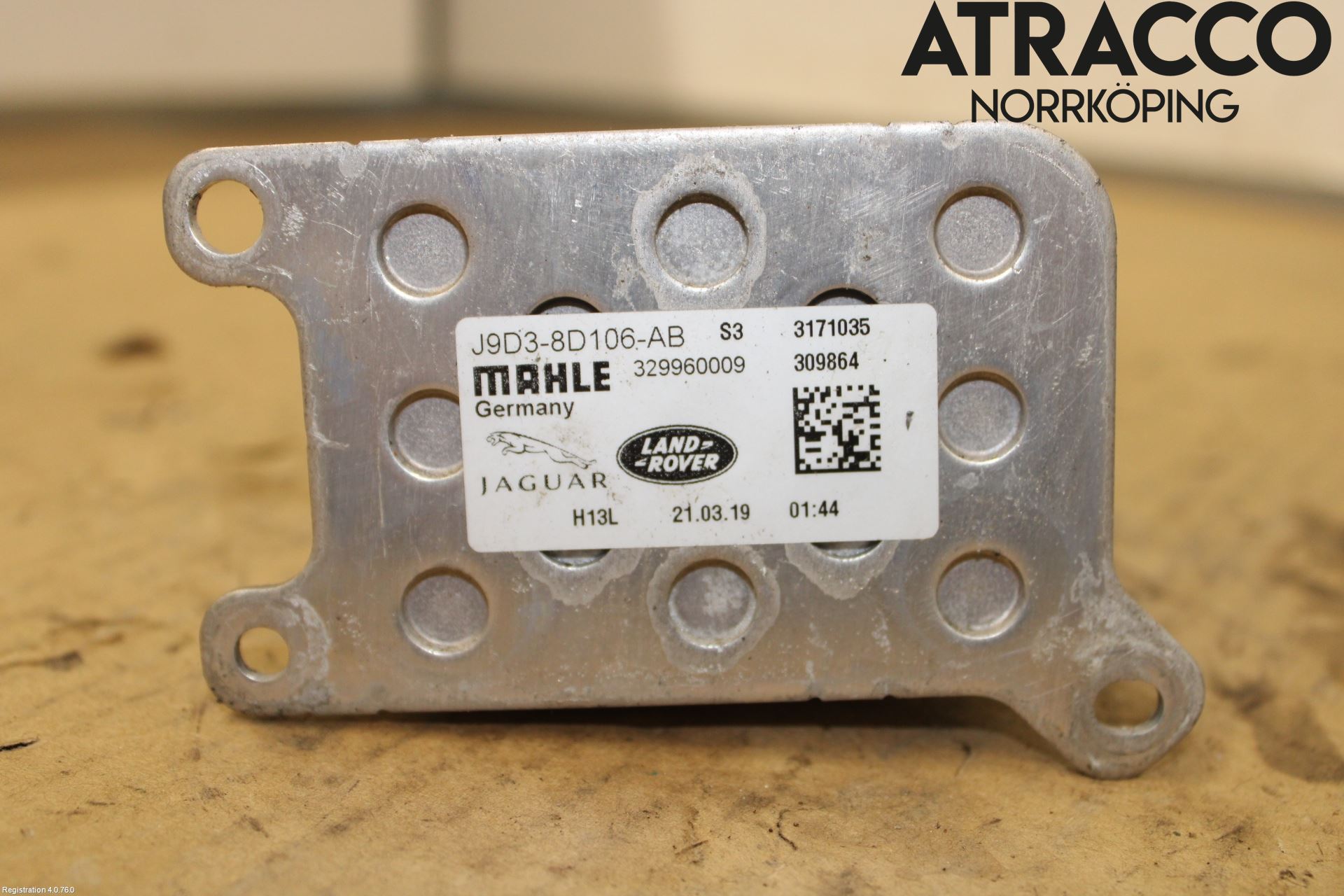 Jaguar I-PACE 18- Värmekammare-Växlare