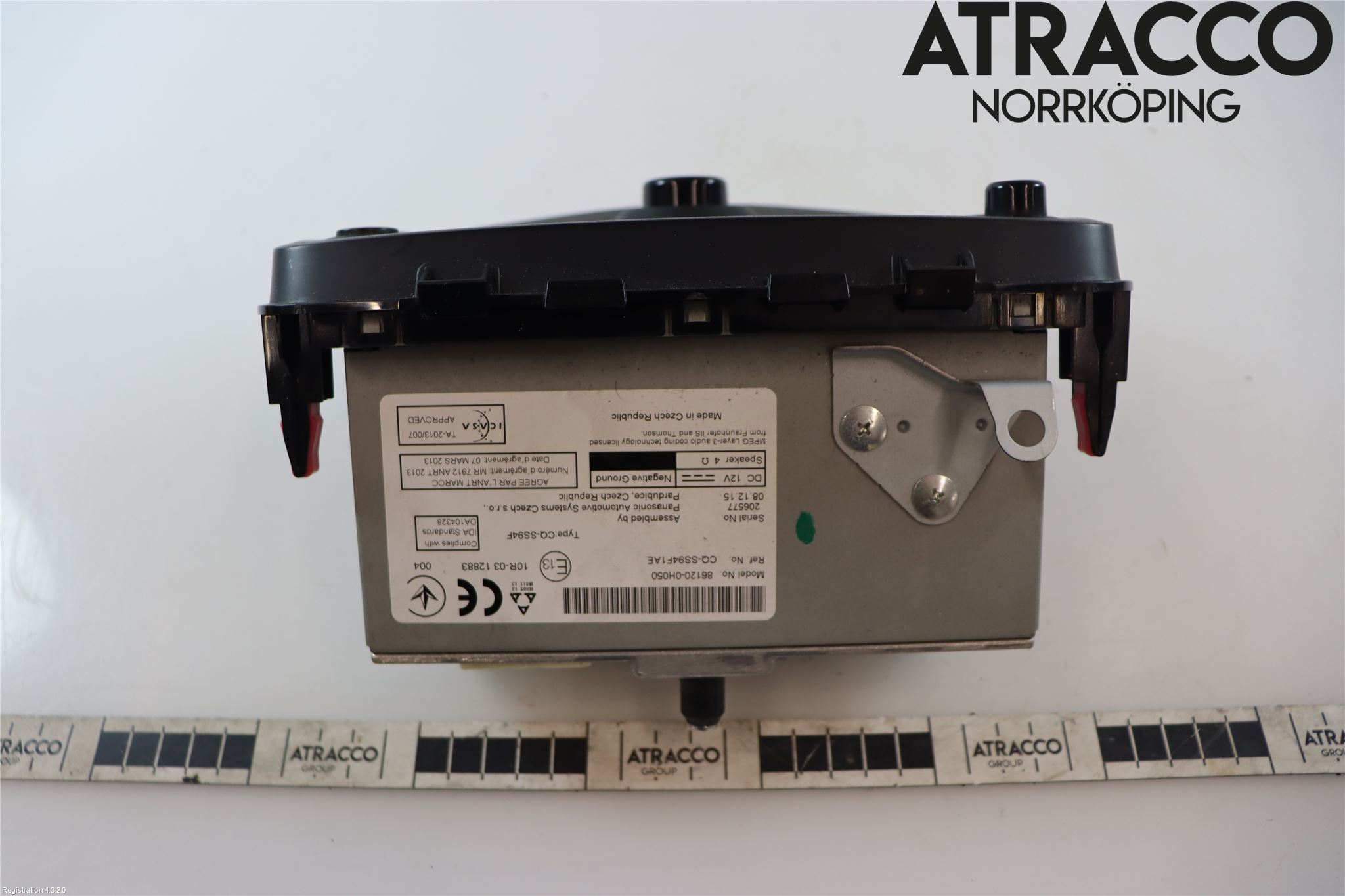 Peugeot 108 15-22 Cd Radio - Multimediapanel