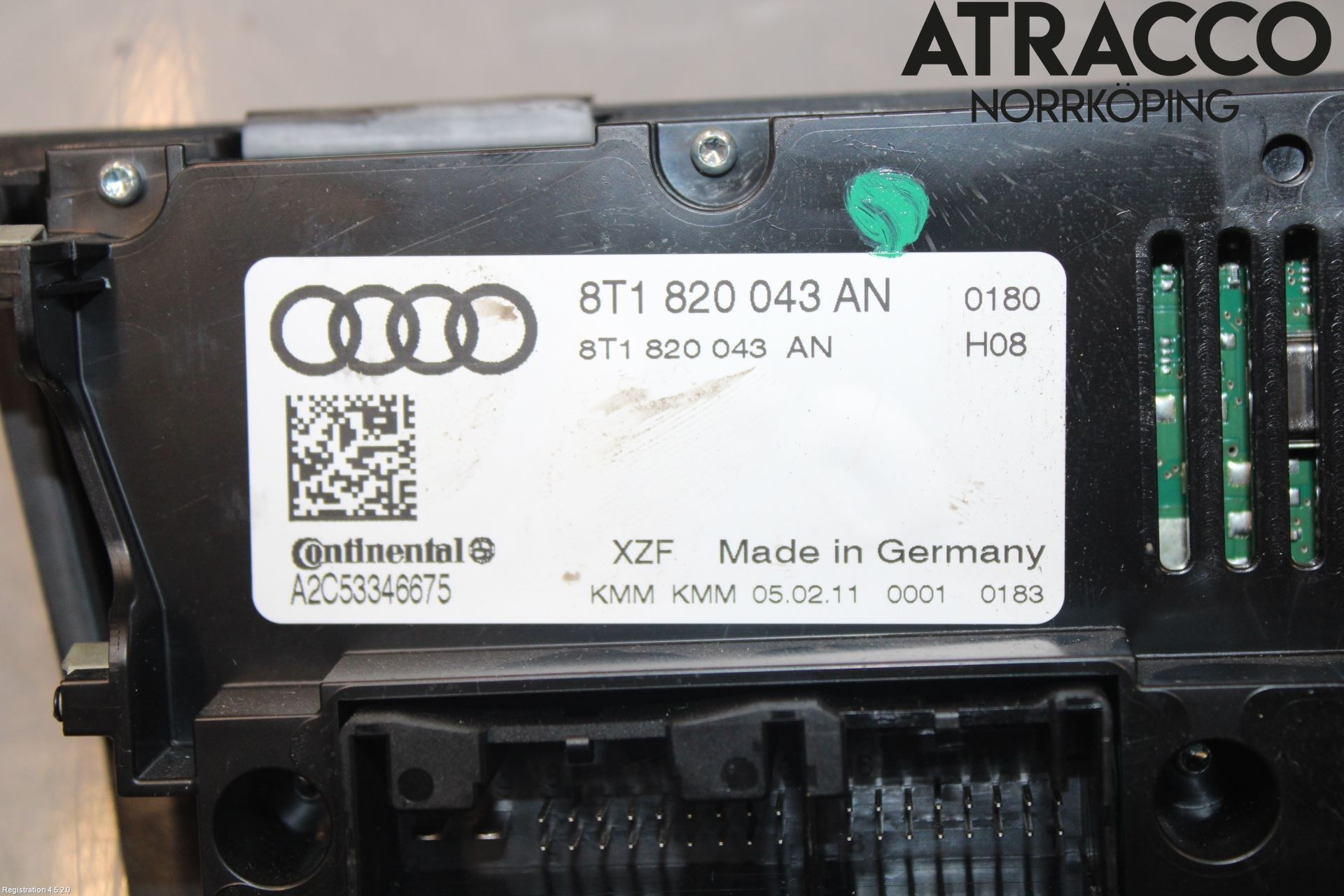 Audi A5 07-16 Värmereglage