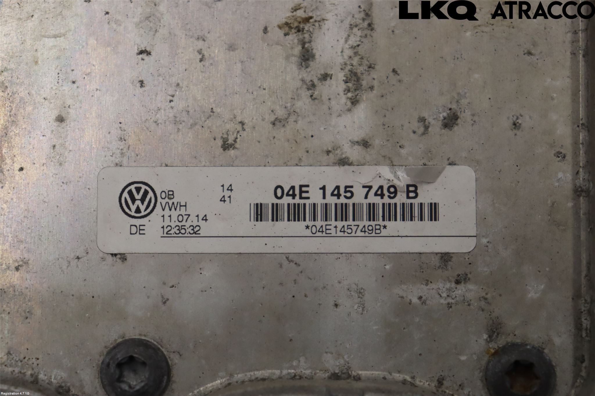 Volkswagen VW GOLF / E-GOLF VII 13-20 Laddluft-Intercooler Kyl
