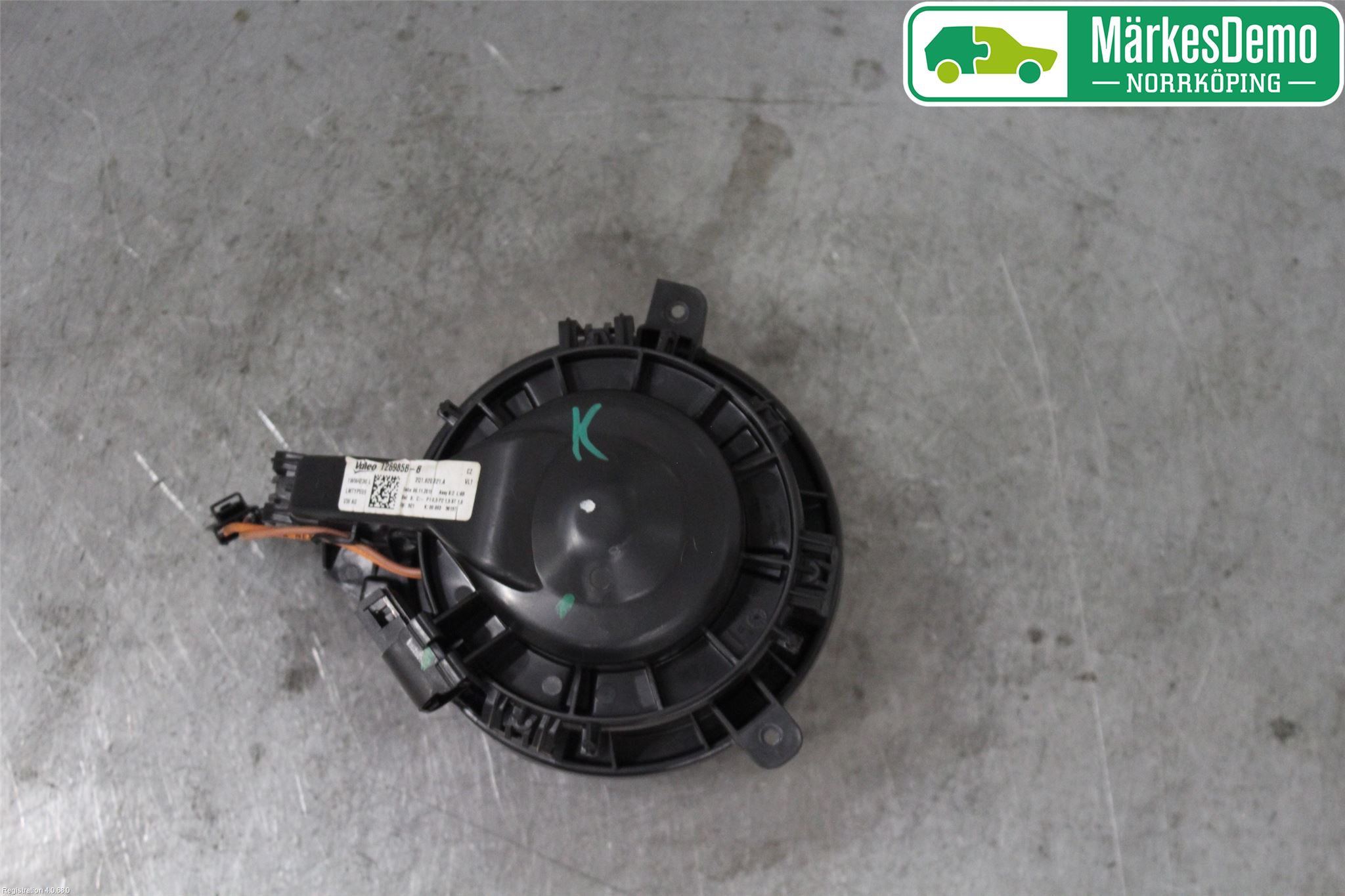 Skoda SCALA 19- Värmefläkt