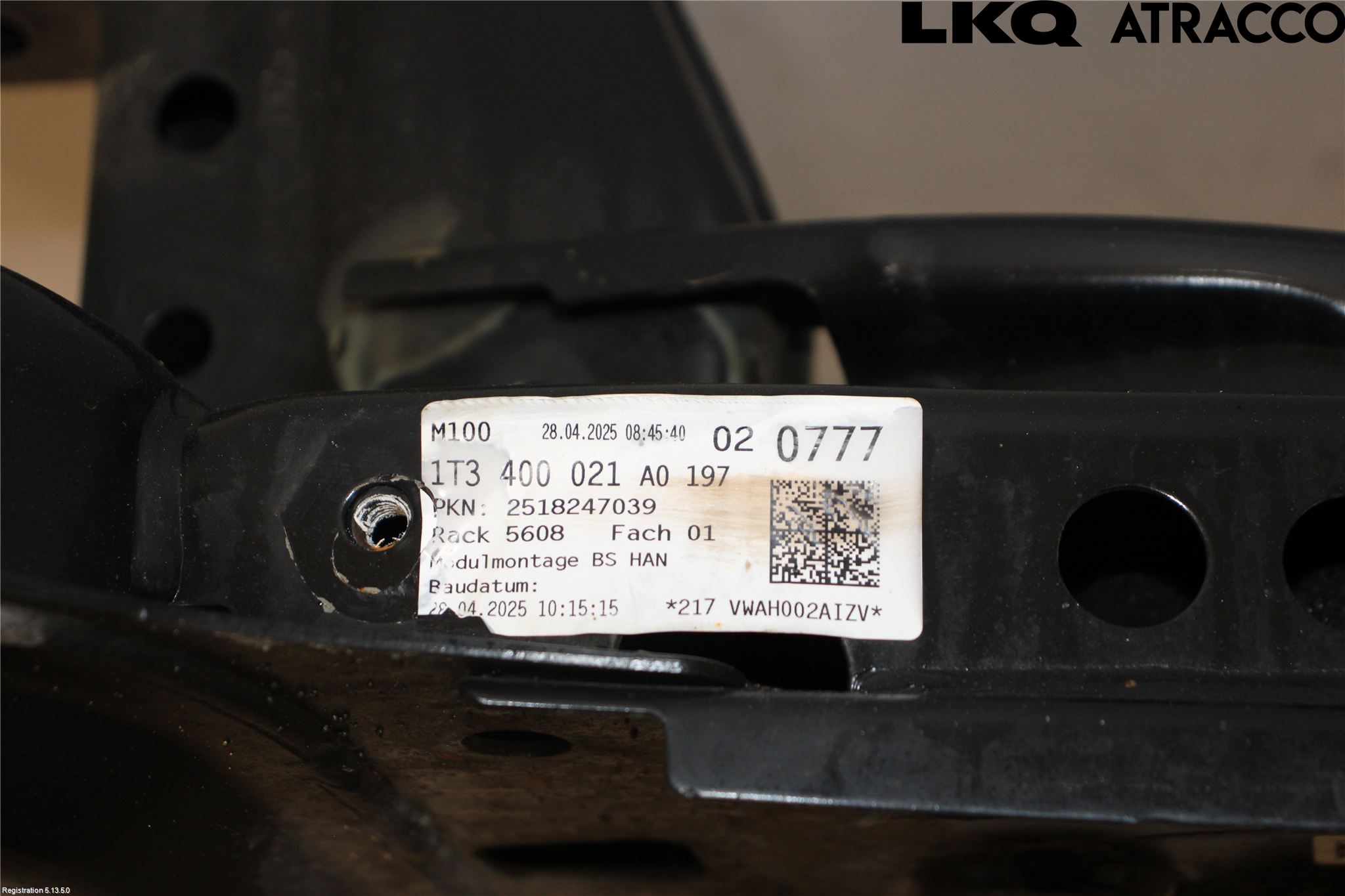 Volkswagen VW ID BUZZ/CARGO 22- Framvagnsbalk