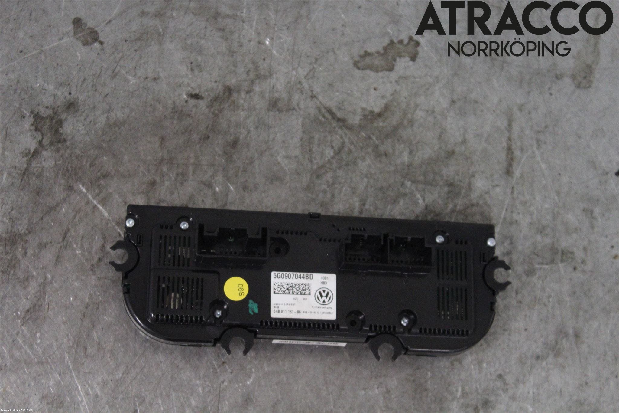 Volkswagen VW GOLF SPORTSVAN 15-20 Värmereglage