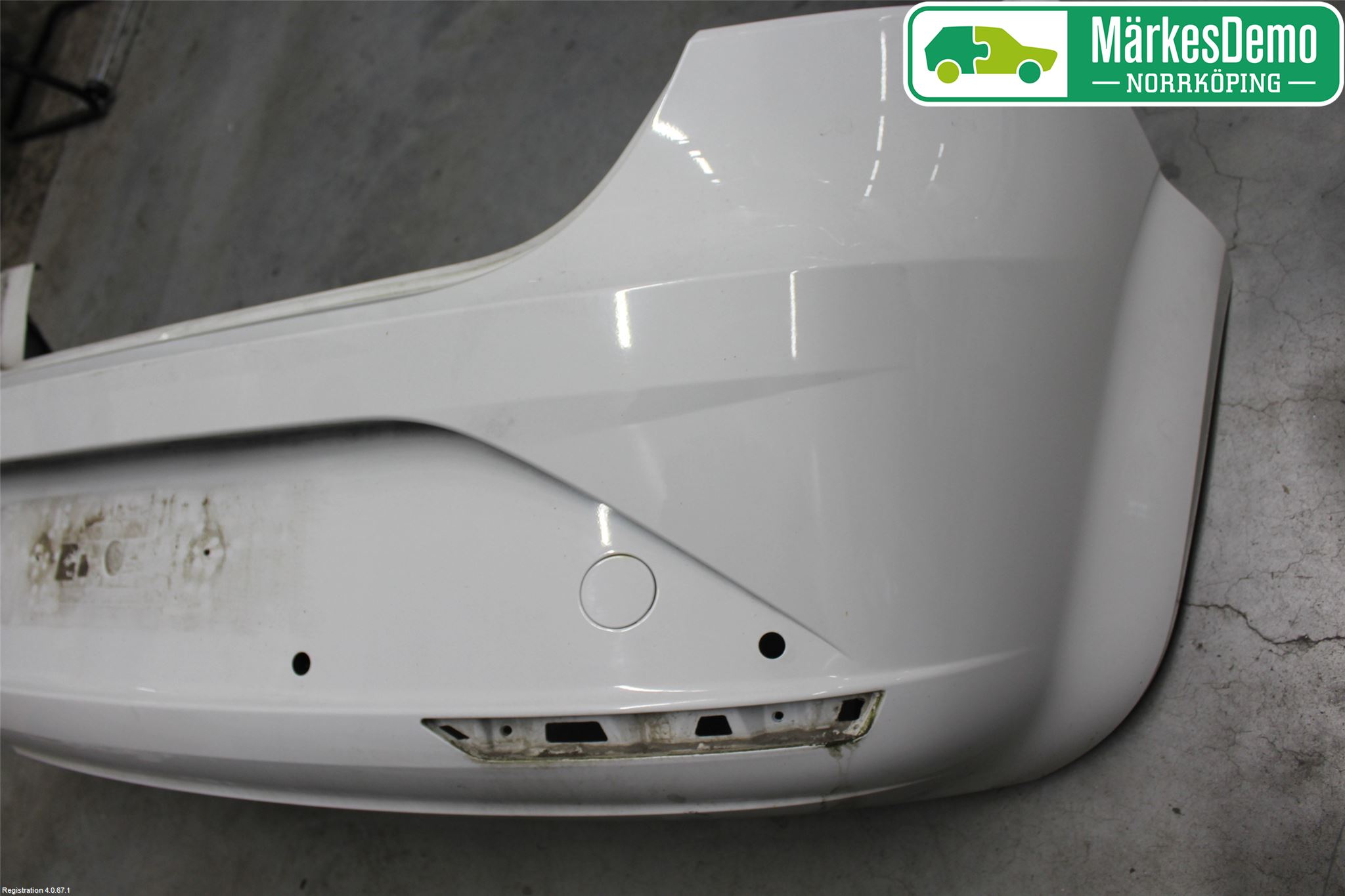 Seat LEON 06-12 Stötfångarbeklädnad Bak