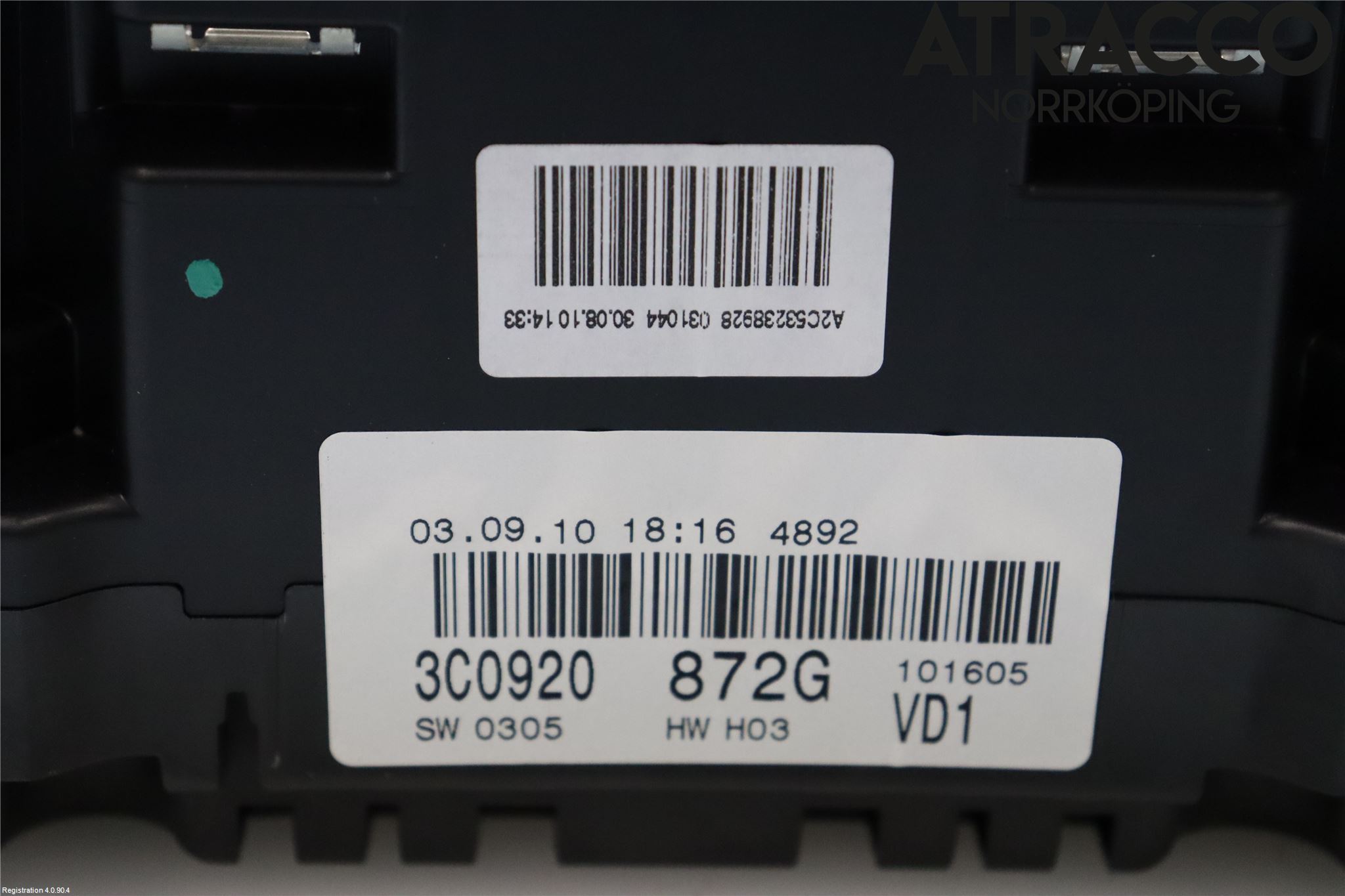 Volkswagen VW PASSAT 05-11 Instrument Komb