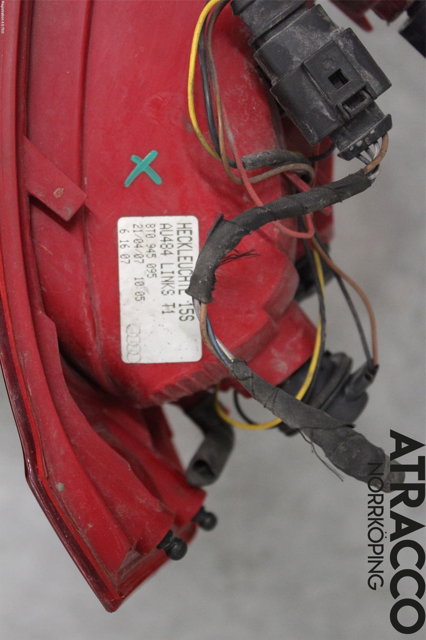 Audi A5 07-16 Bakljus Vänster