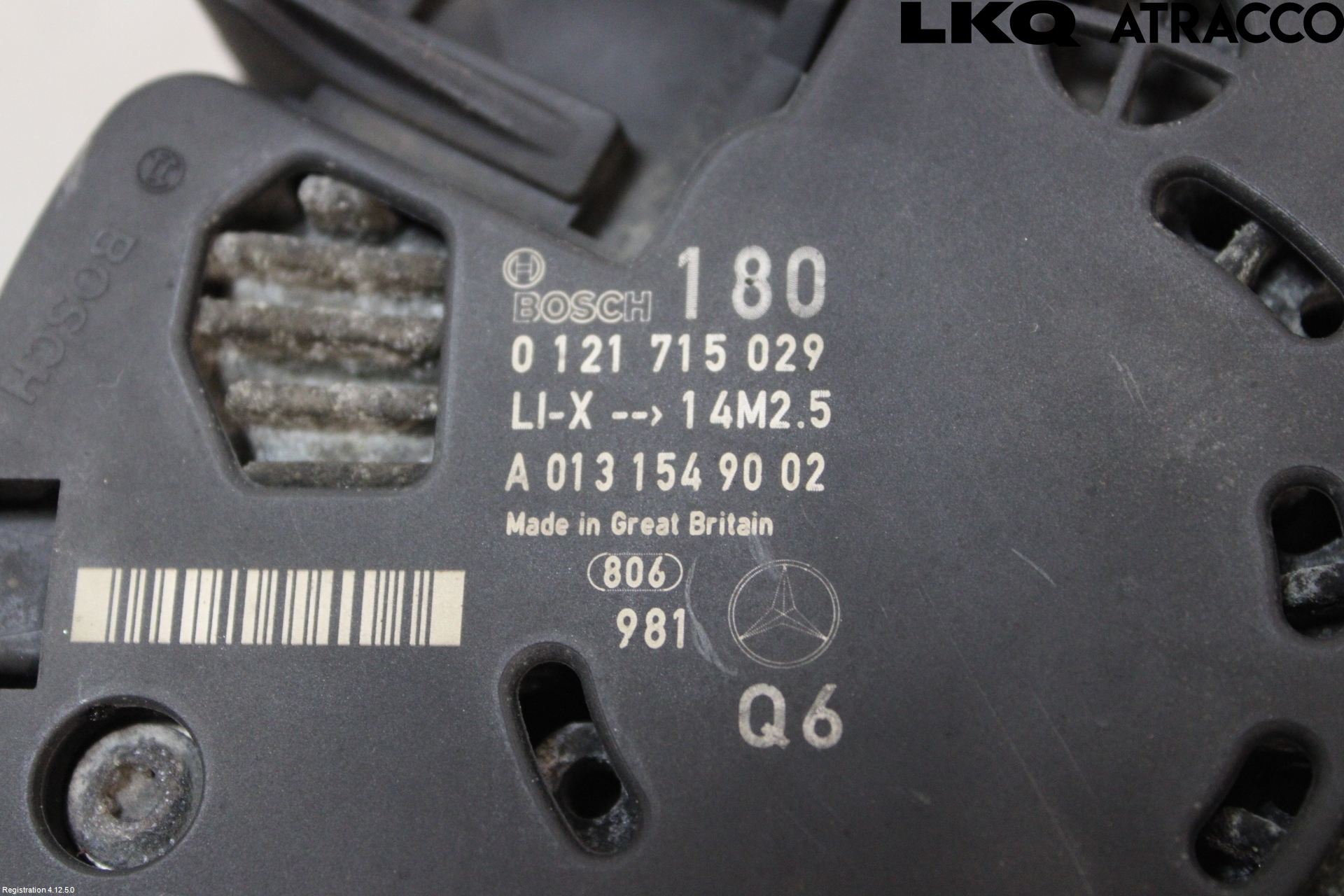 Mercedes-Benz MB E-KLASS (W211) 02-09 Generator