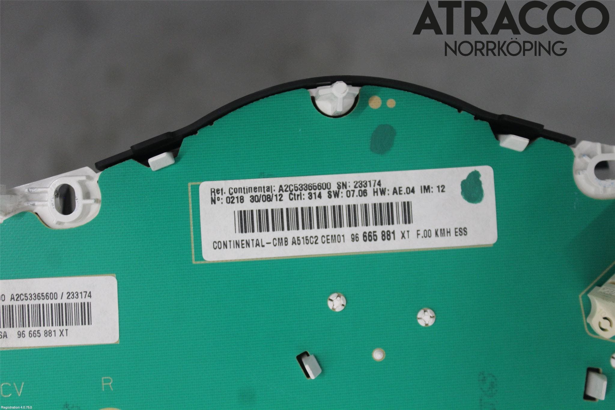 Citroen C3 10-17 Instrument Komb