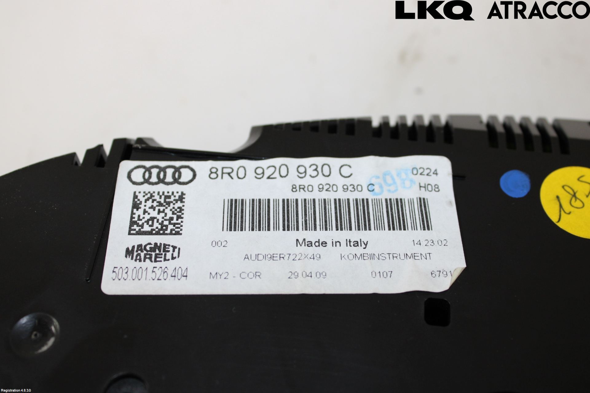 Audi Q5 09-16 Instrument Komb