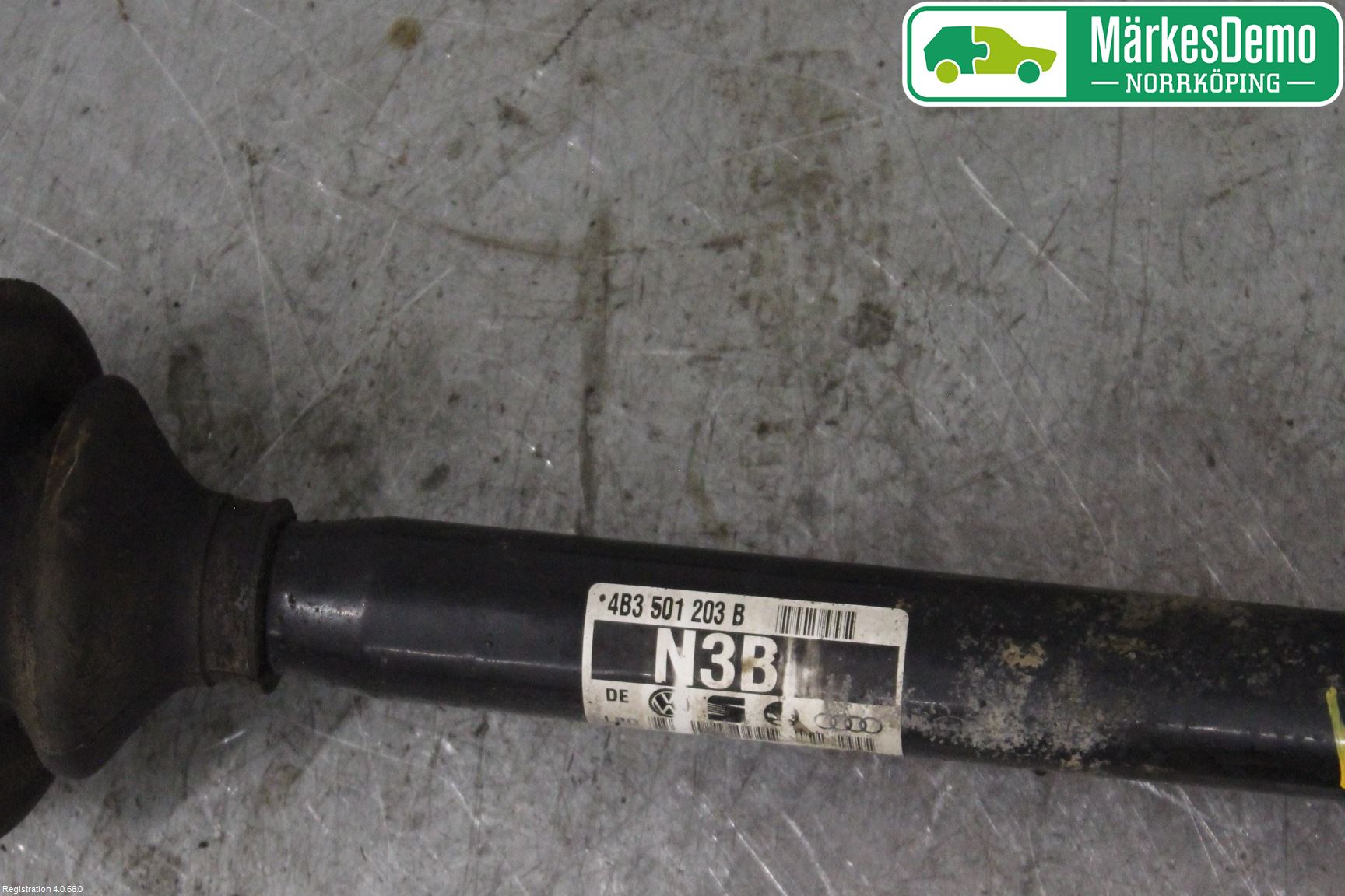 Audi A6/S6     97-05 Drivaxel Bak Höger