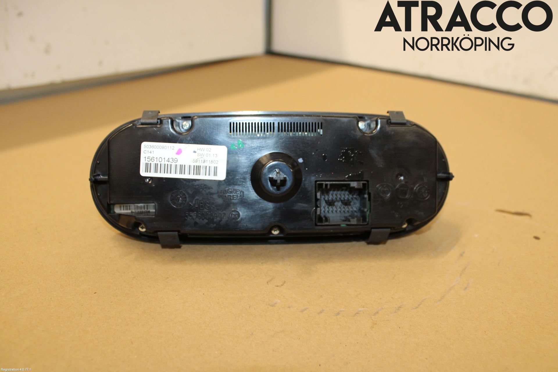 Alfa GIULIETTA Värmereglage