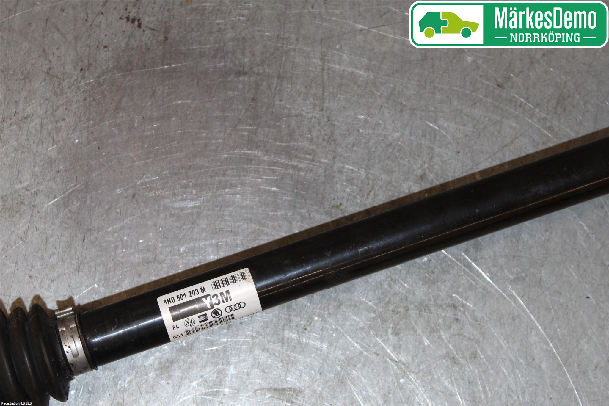 Audi A4 ALLROAD 09-16 Drivaxel Bak Höger