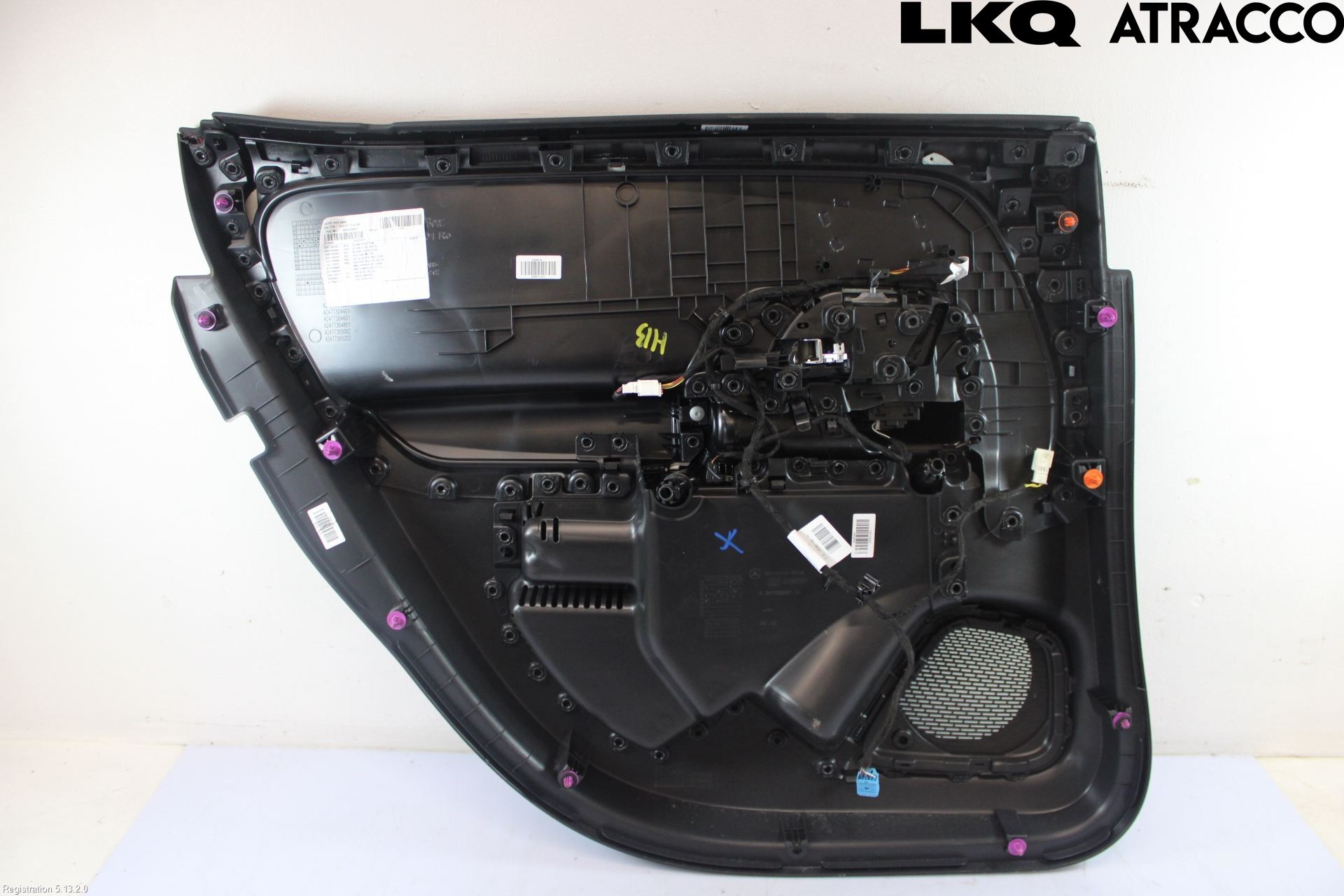 Mercedes-Benz MB EQB (X243) 22- Dörrklädsel Hö