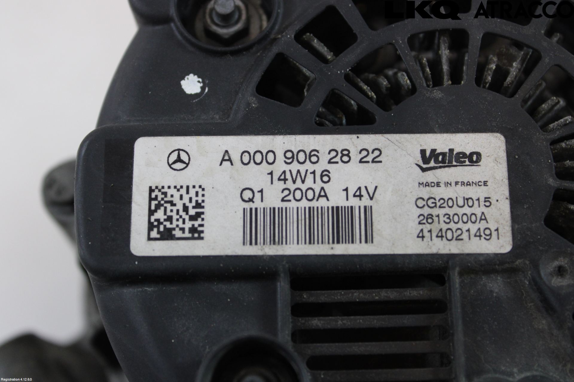 Mercedes-Benz MB C-KLASS (W205) 14-21 Generator