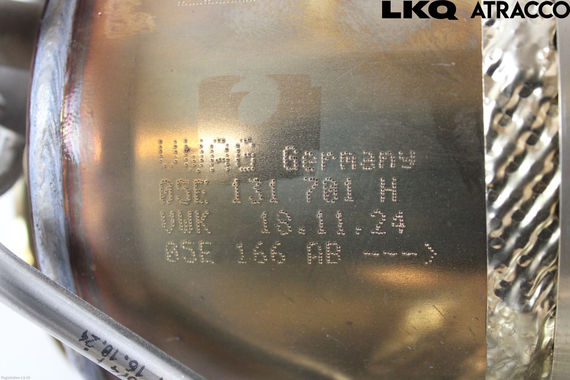 Volkswagen VW PASSAT 24- Avgas Partikelfilter