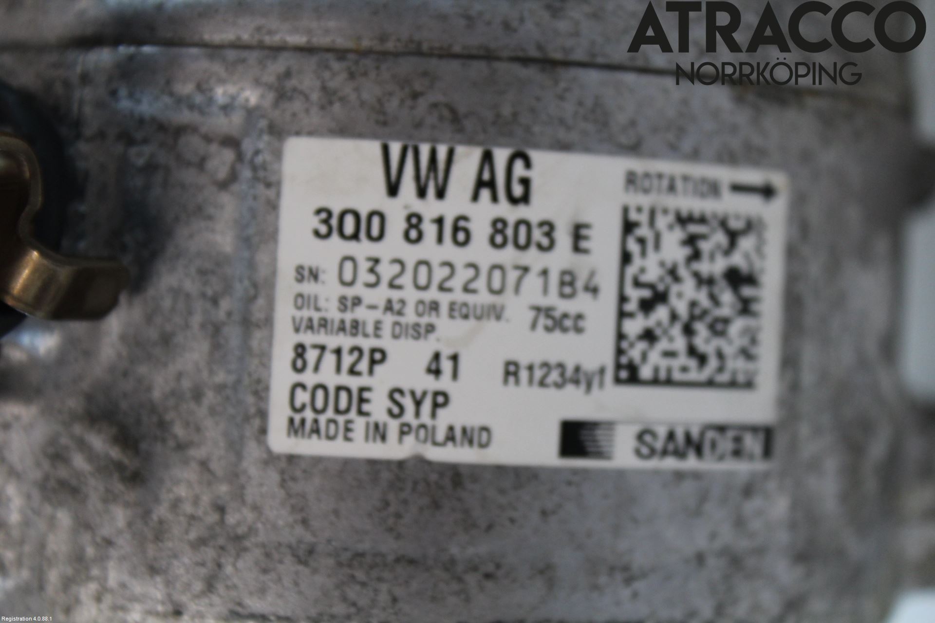 Volkswagen VW TAIGO 22- Ac Kompressor