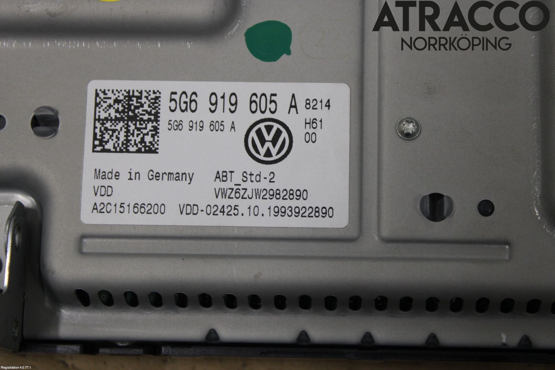 Volkswagen VW T-CROSS 19- Multifunktionsdisplay