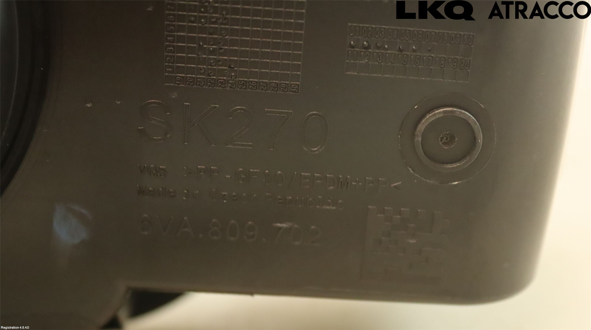 Skoda FABIA 22- Tanklucka