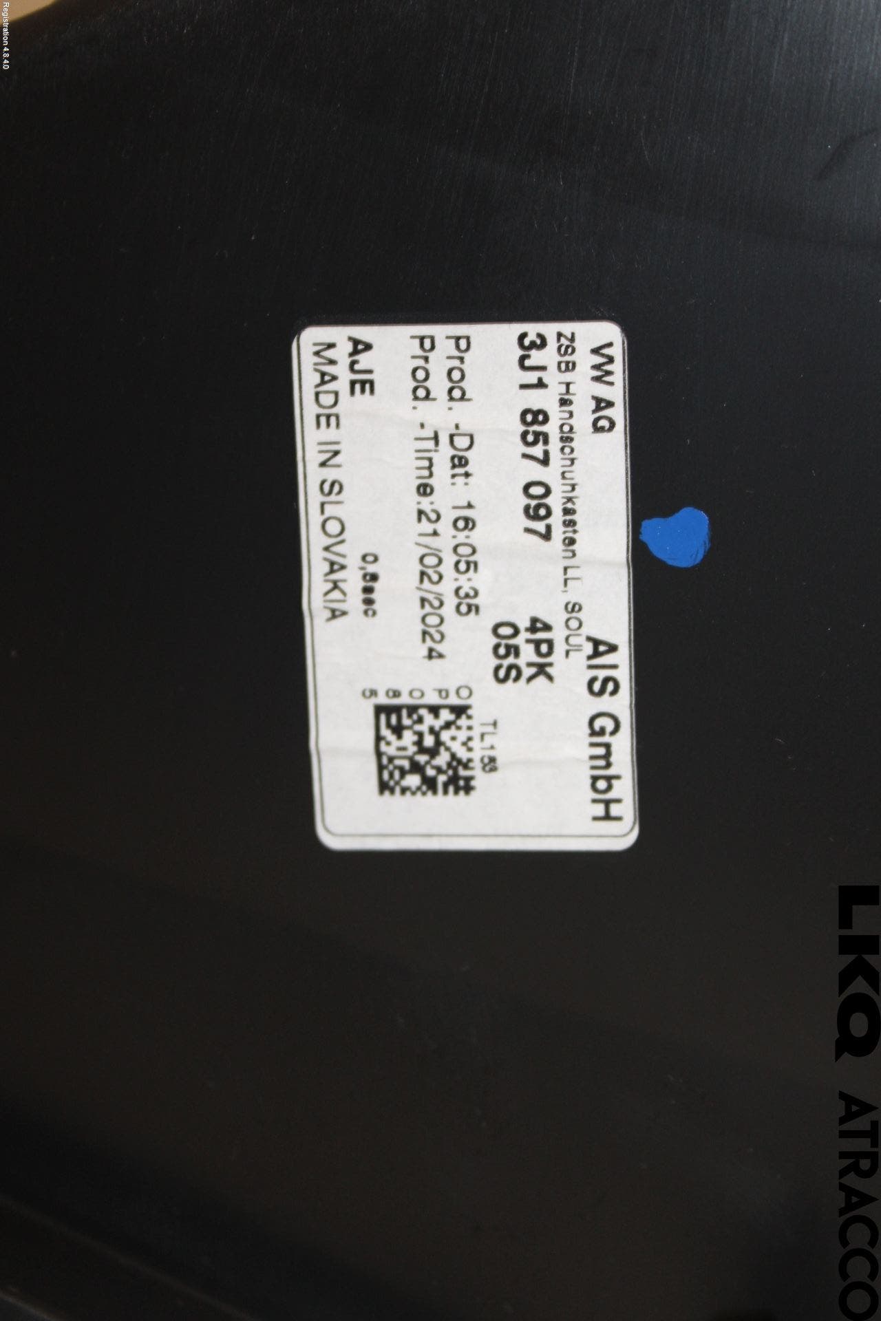 Alfa VW PASSAT 24- Handskfack