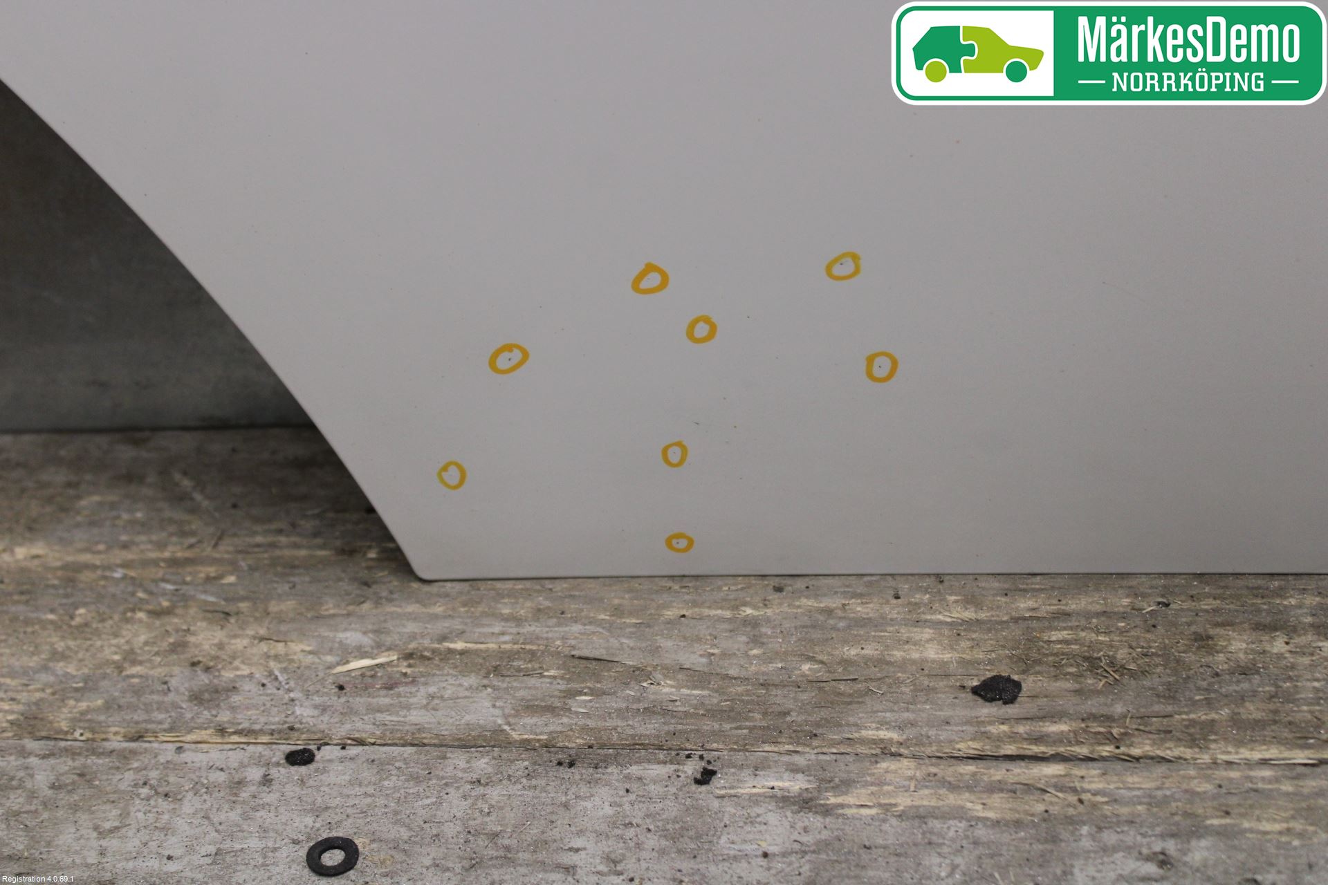 BMW 3 E90/91 SED/TOU 05-12 Dörr Bak Höger