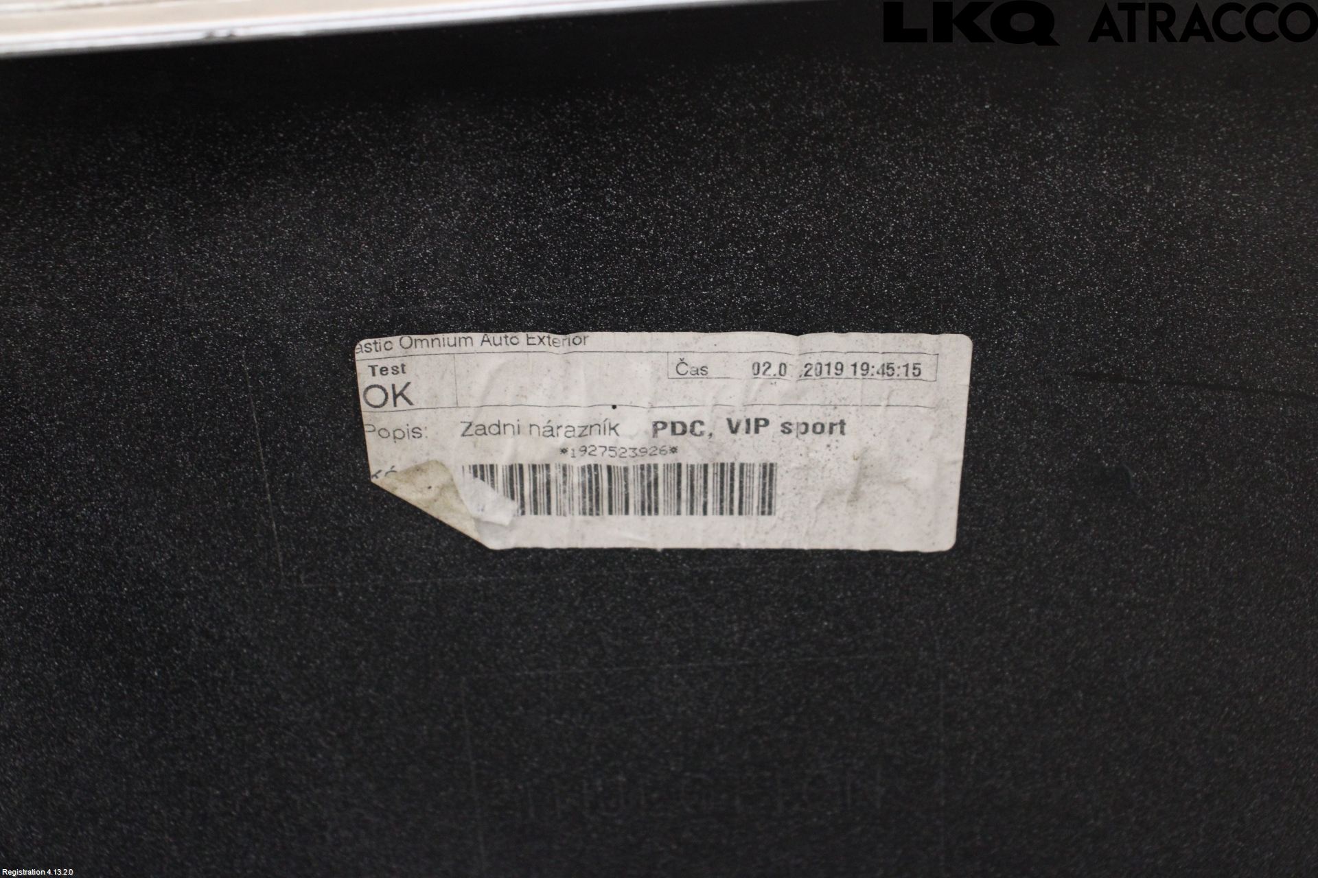 Skoda SUPERB 16-24 Stötfångarbeklädnad Bak