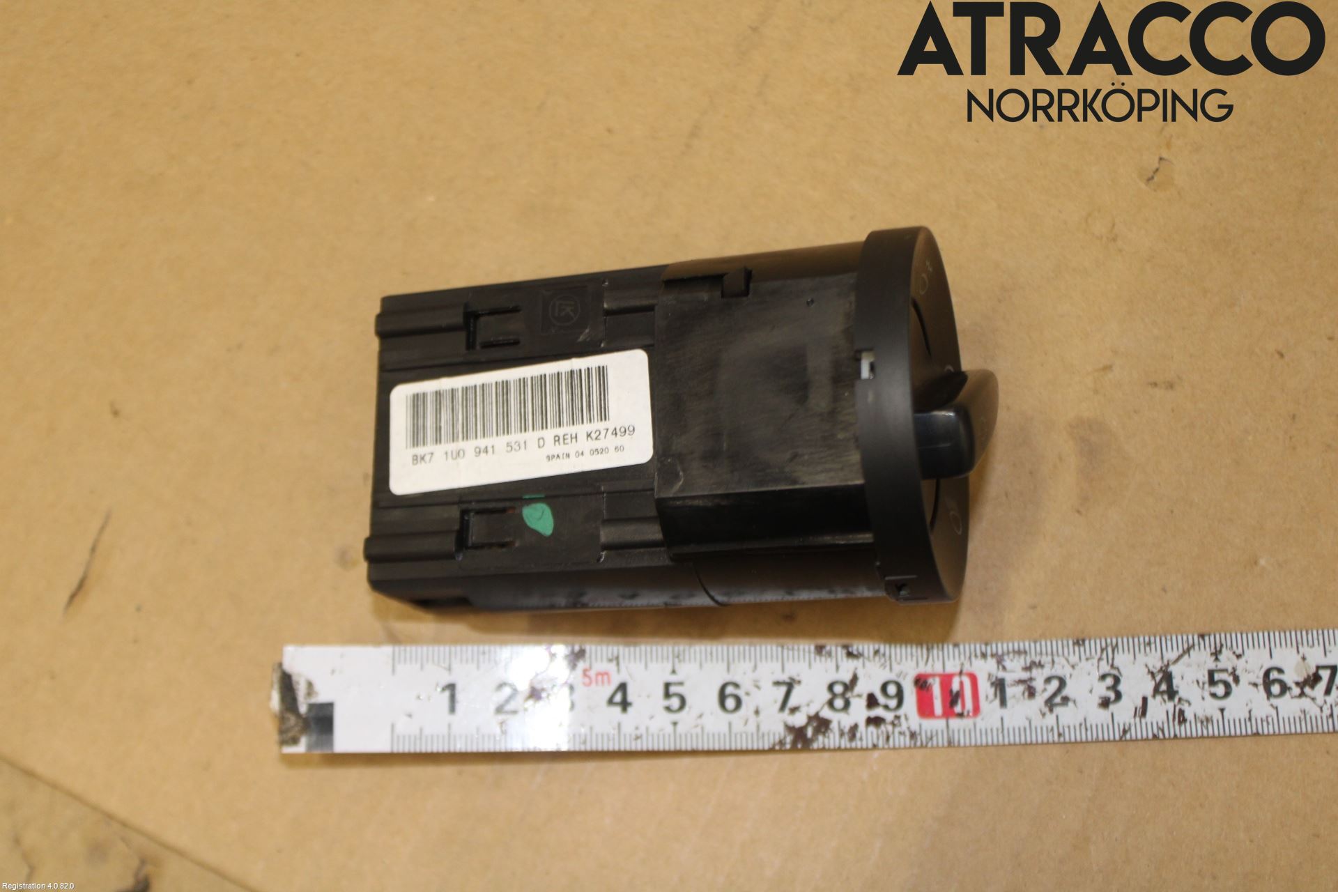 Skoda ROOMSTER Strömställare Ljus