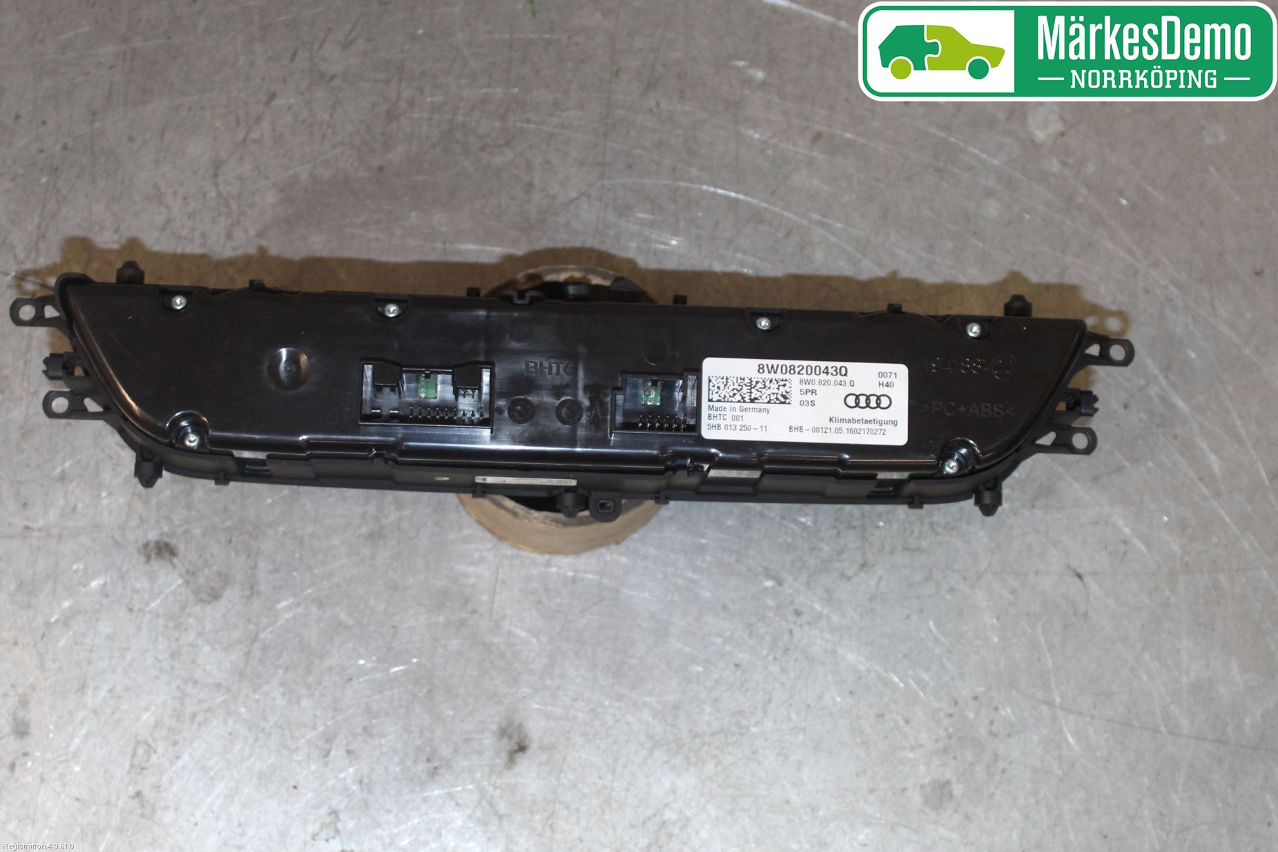 Audi A4/S4 B9 16-19 Värmereglage