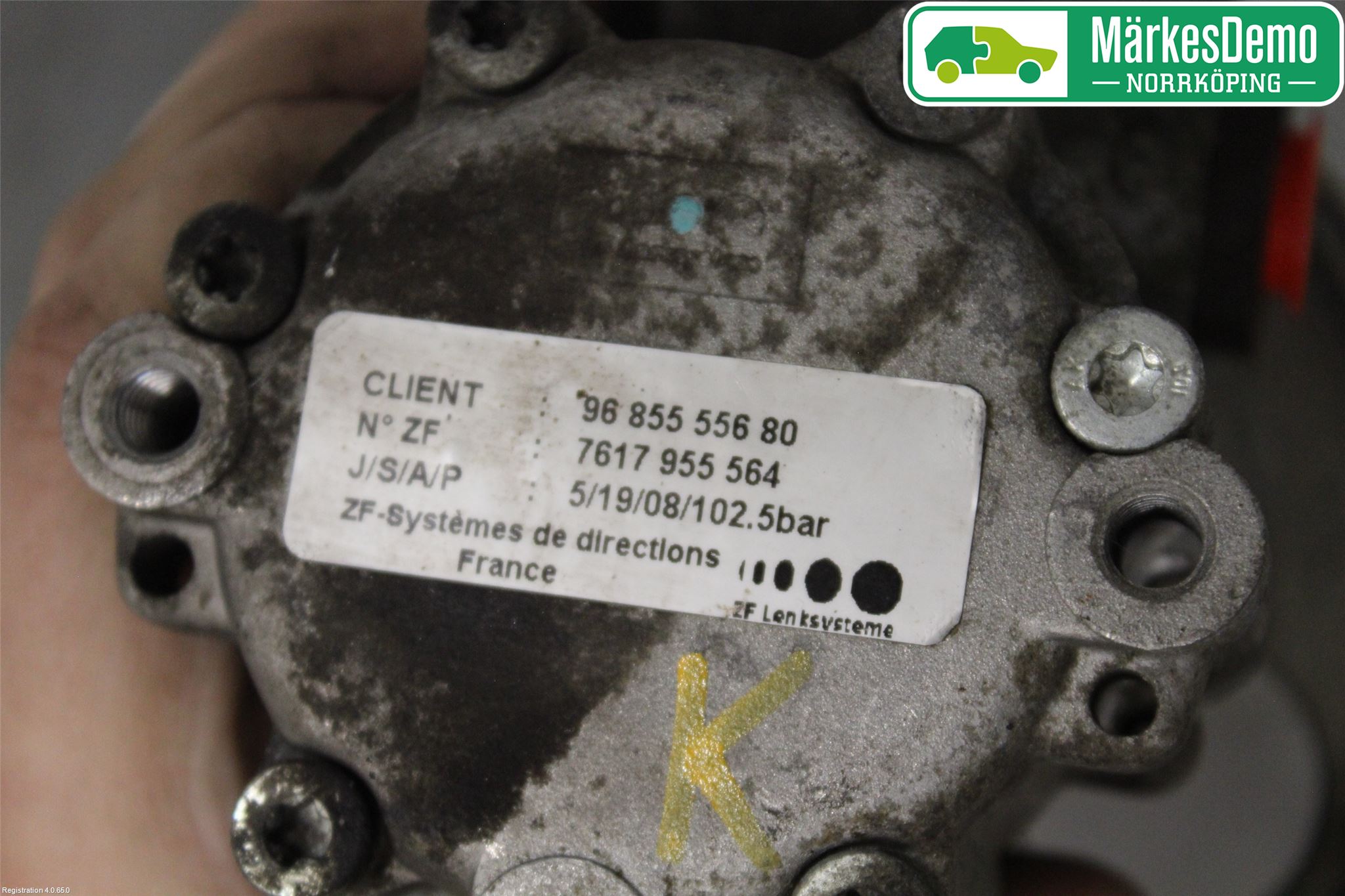 Citroen BERLINGO 08-18 Styrservopump