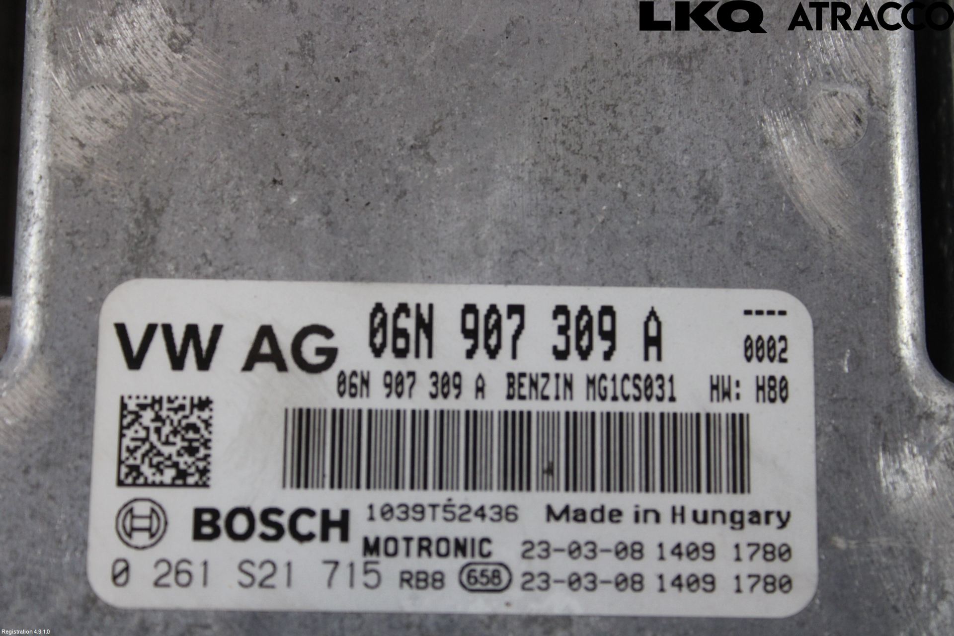 Audi A4/S4 B9 20- Styrenhet Insprut Bensin