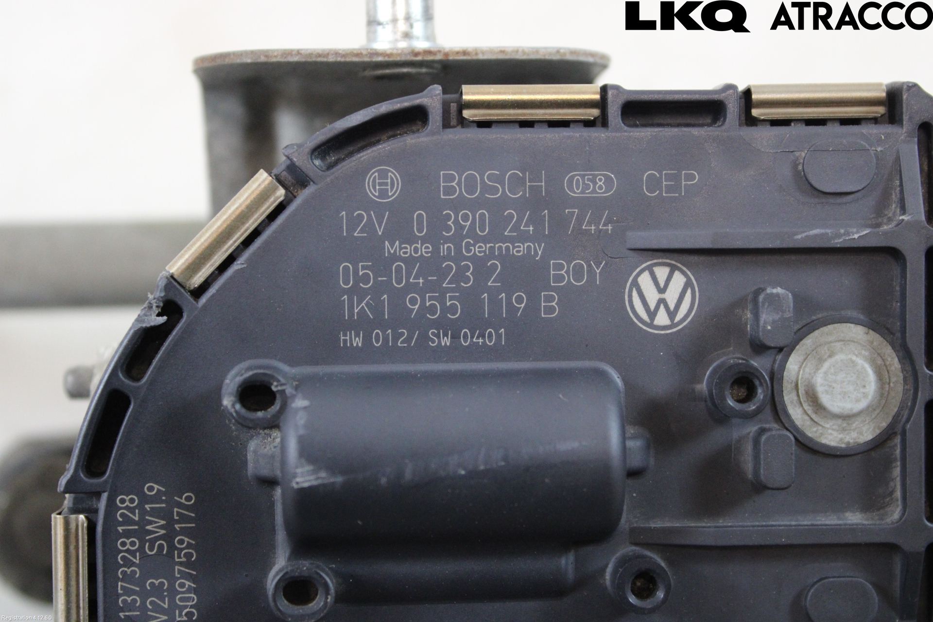 Volkswagen VW GOLF V 04-09 Torkarmekanism Vindruta