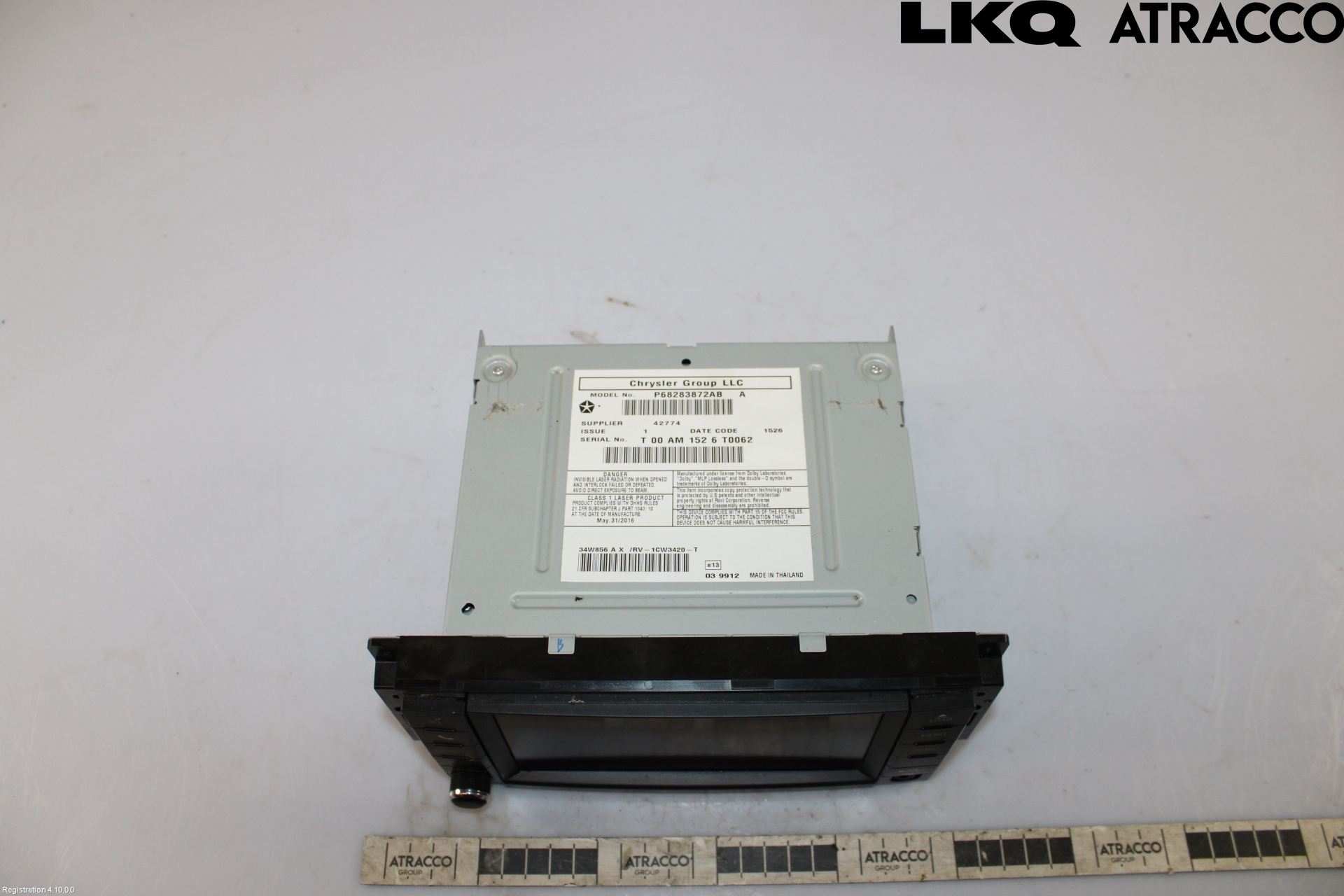 Jeep WRANGLER Cd Radio - Multimediapanel