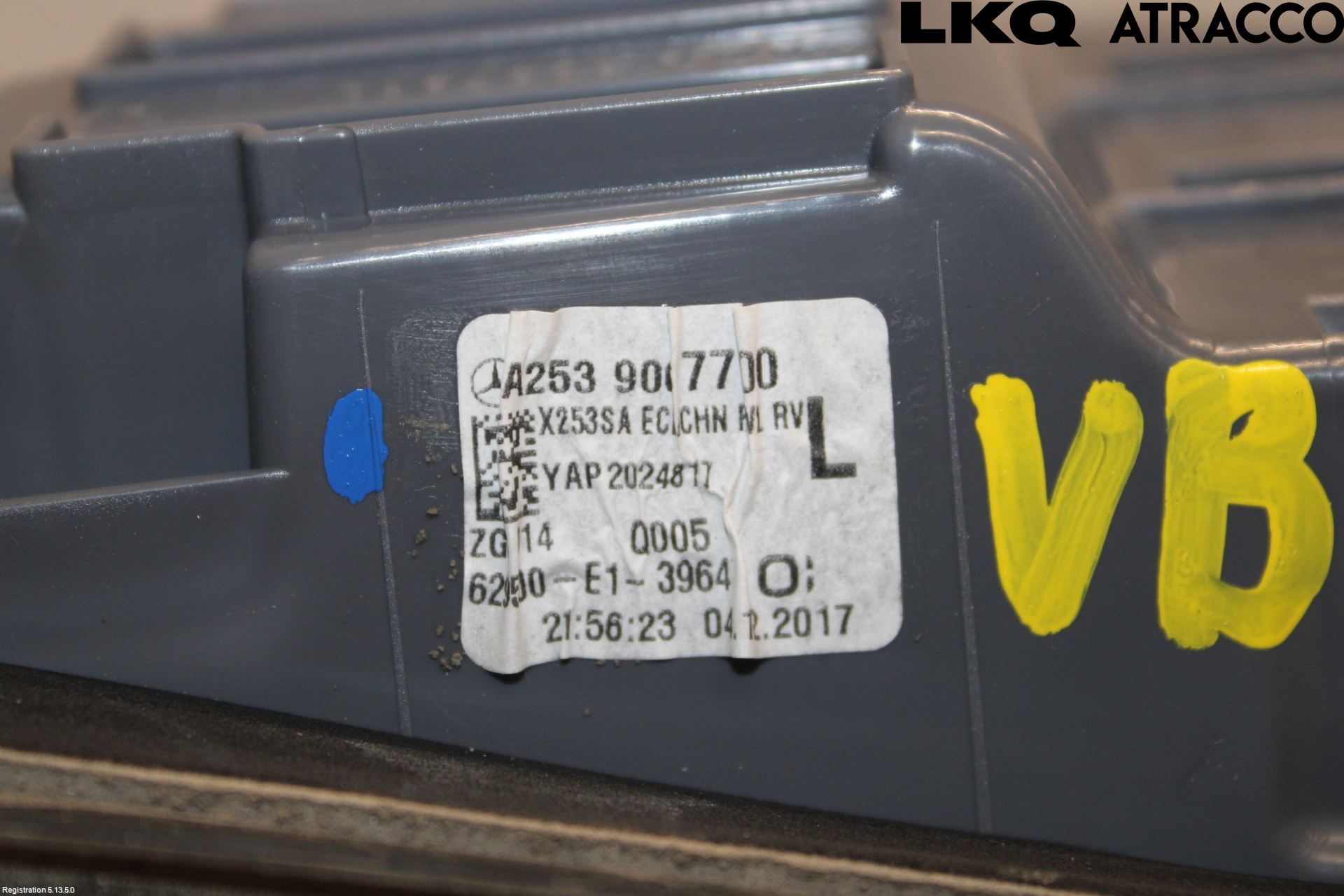 Mercedes-Benz MB GLC-KLASS (X253/C253) 15-22 Bakljus Lucka Vä