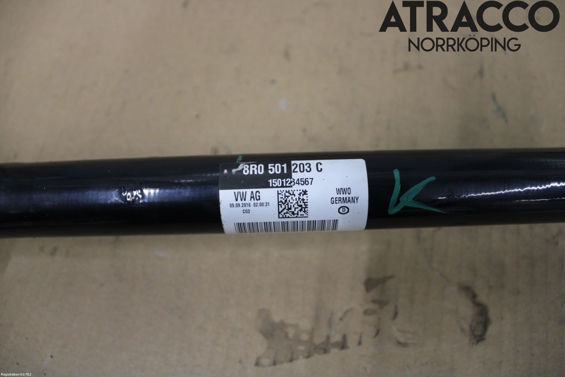 Audi A6/S6 4G 11-18 Drivaxel Bak Vänster