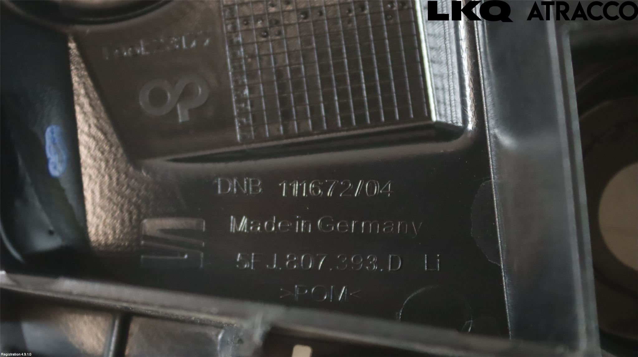 Seat TARRACO 19- Stötfångarfäste Bak Vä