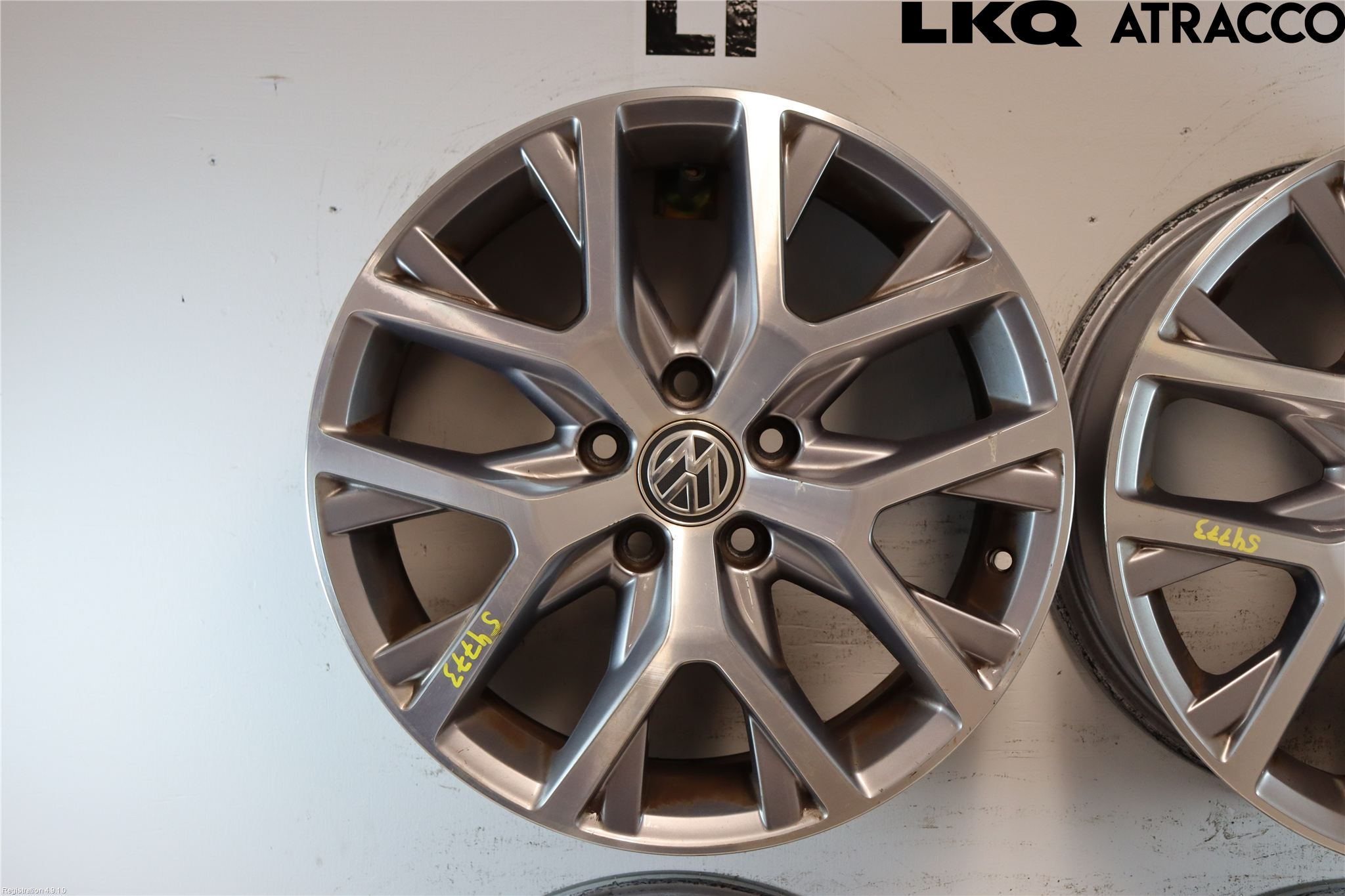 Volkswagen VW TOURAN 10-15 Fälgsats Aluminium