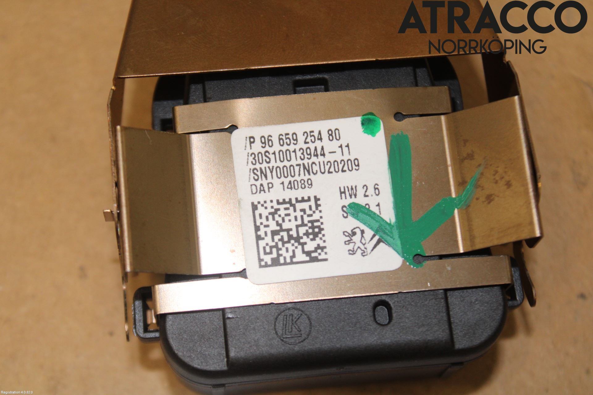 Peugeot 508 11-18 Regnsensor