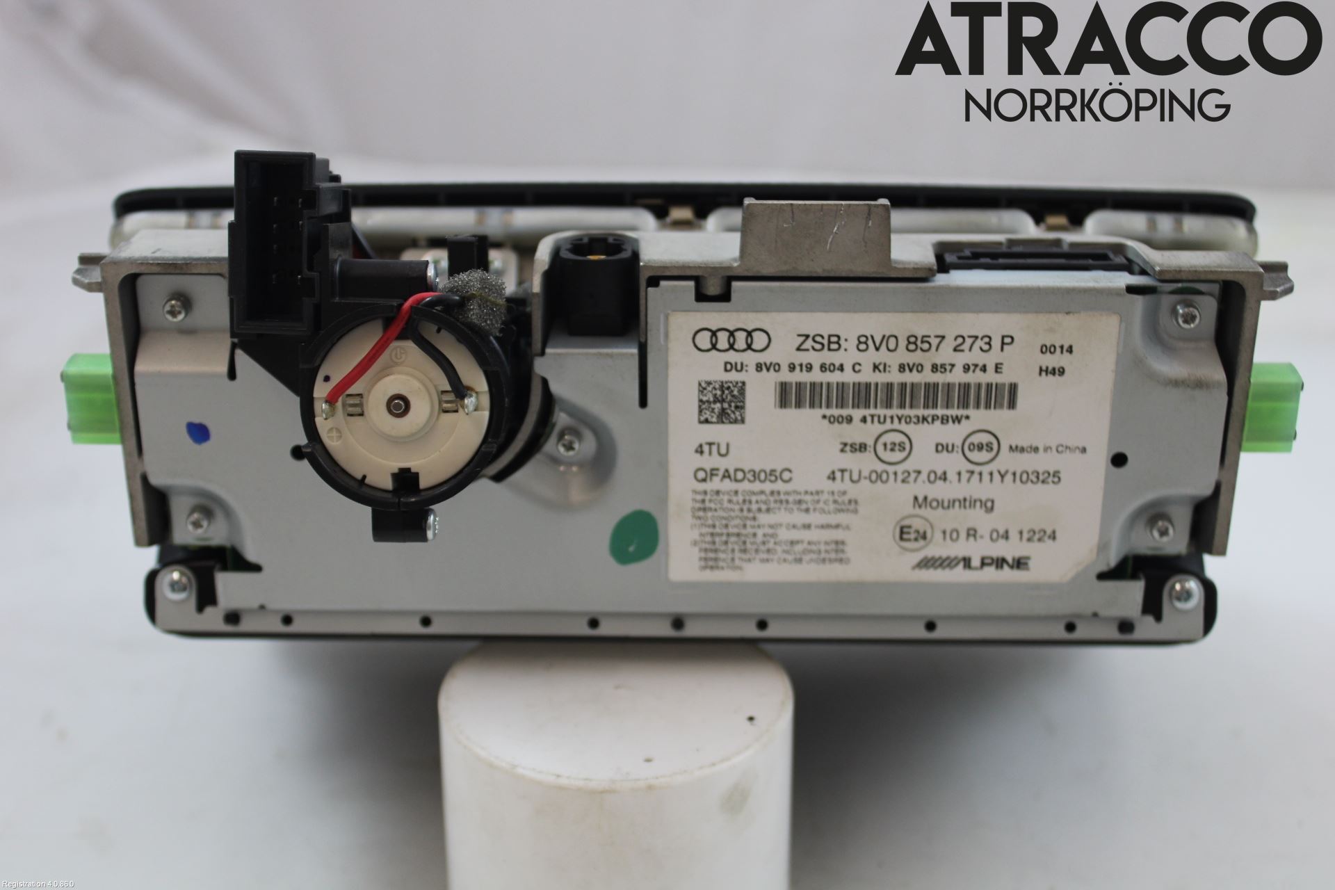 Audi A3/S3 8V 13-20 Bildskärm