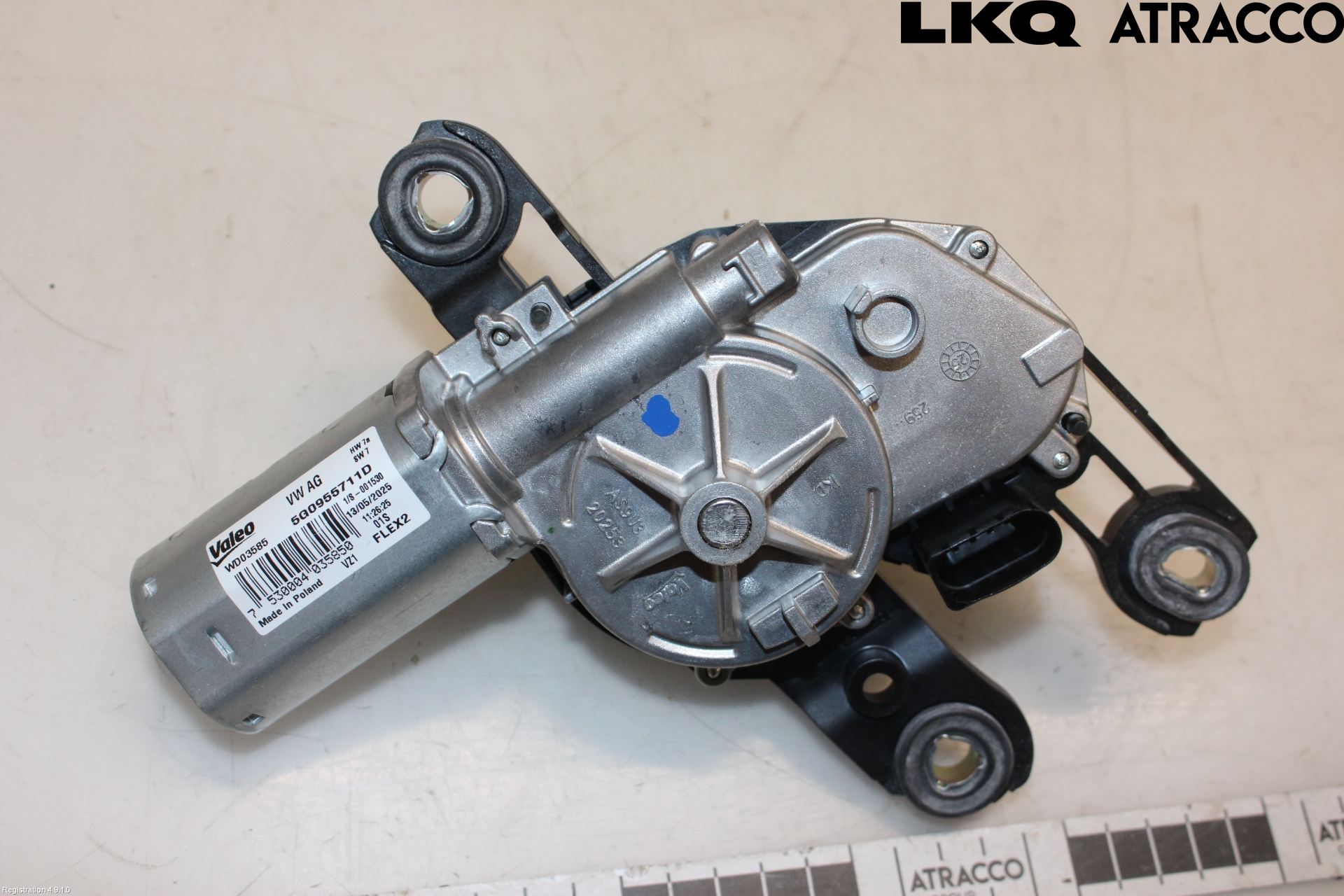 Volkswagen VW TOUAREG CR 18- Torkarmotor Baklucka