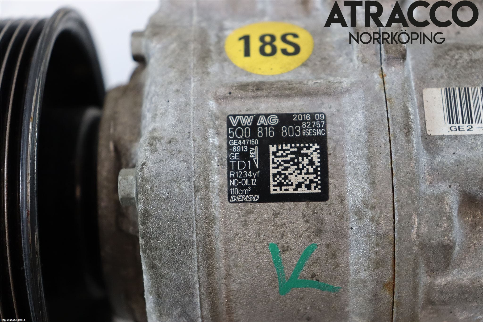 Volkswagen VW GOLF SPORTSVAN 15-20 Ac Kompressor