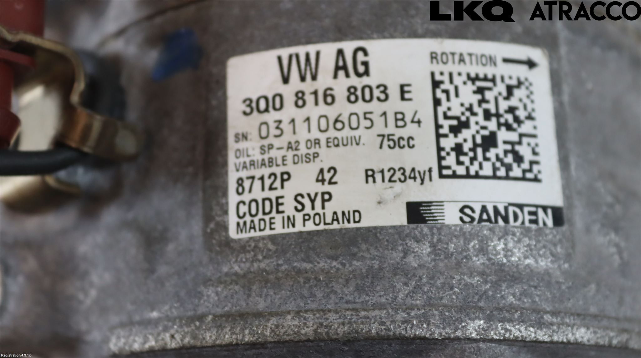 Volkswagen VW PASSAT 20-24 Ac Kompressor