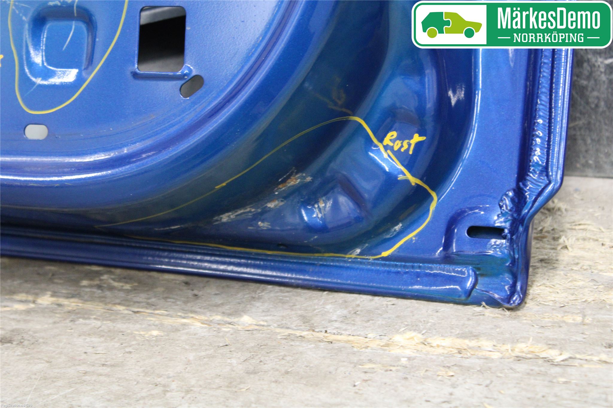 Renault MÉGANE II  06-08 Dörr Bak Vänster